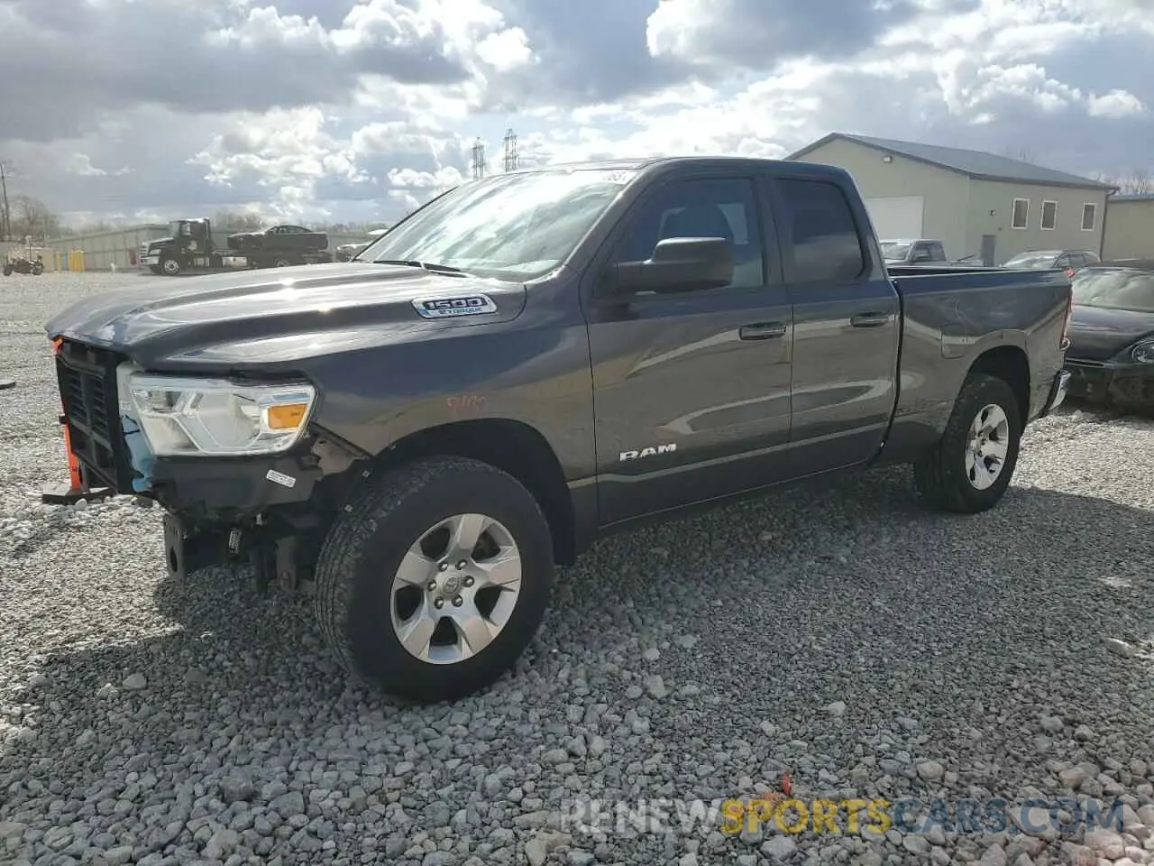 1 Photograph of a damaged car 1C6RRFBG5MN741450 RAM 1500 2021