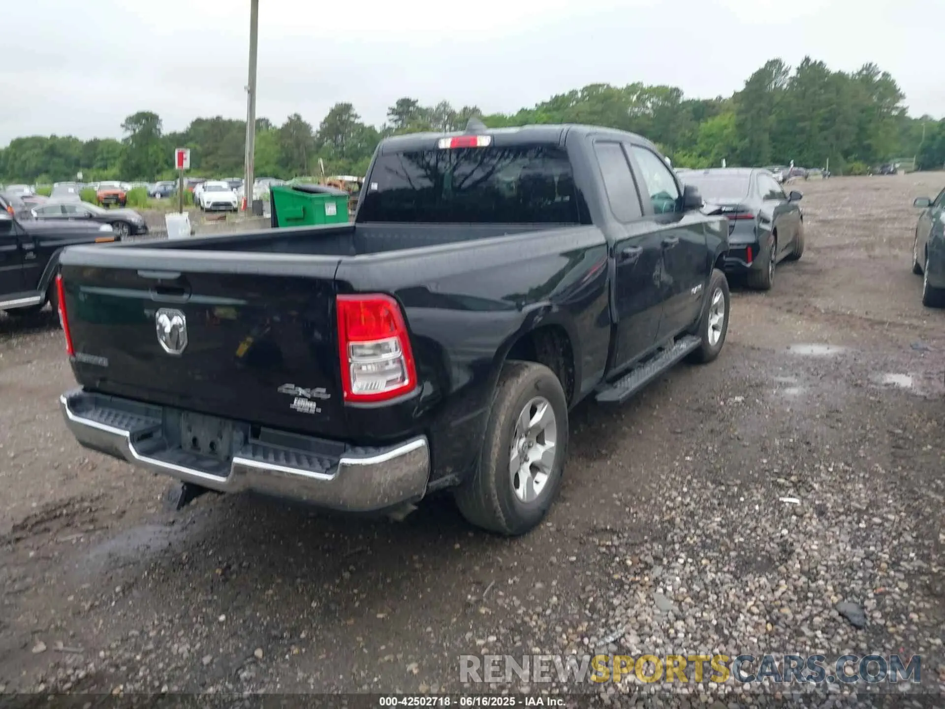 4 Фотография поврежденного автомобиля 1C6RRFBG8MN784325 RAM 1500 2021