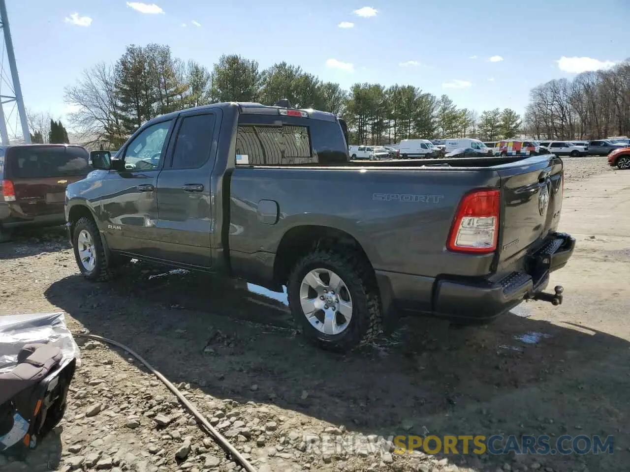 2 Фотография поврежденного автомобиля 1C6RRFBGXMN520698 RAM 1500 2021