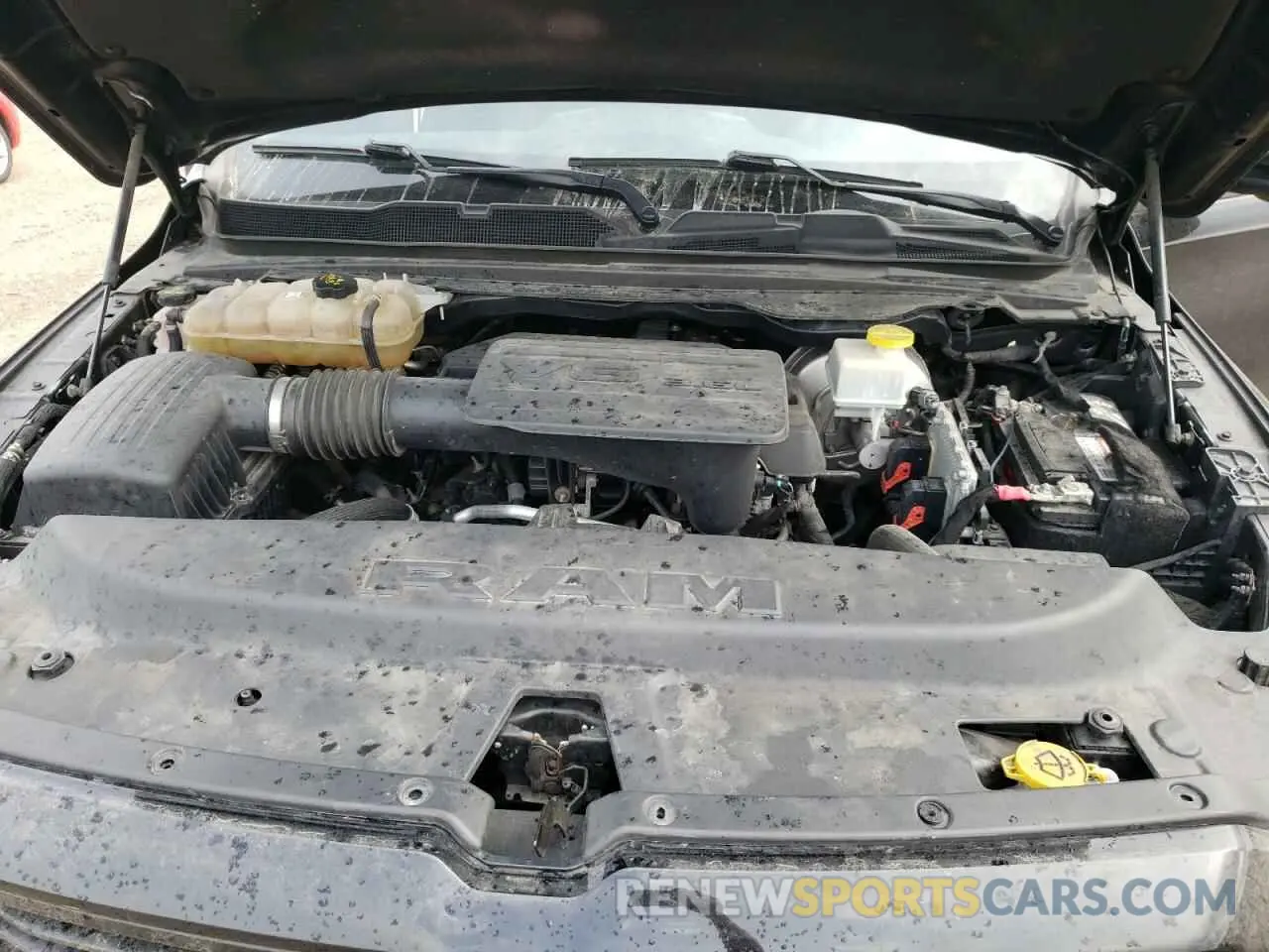 11 Photograph of a damaged car 1C6RRFFG6MN591438 RAM 1500 2021