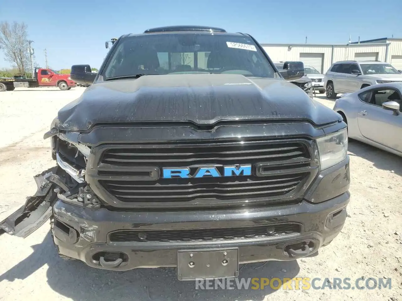 5 Photograph of a damaged car 1C6SRFBT0MN766089 RAM 1500 2021