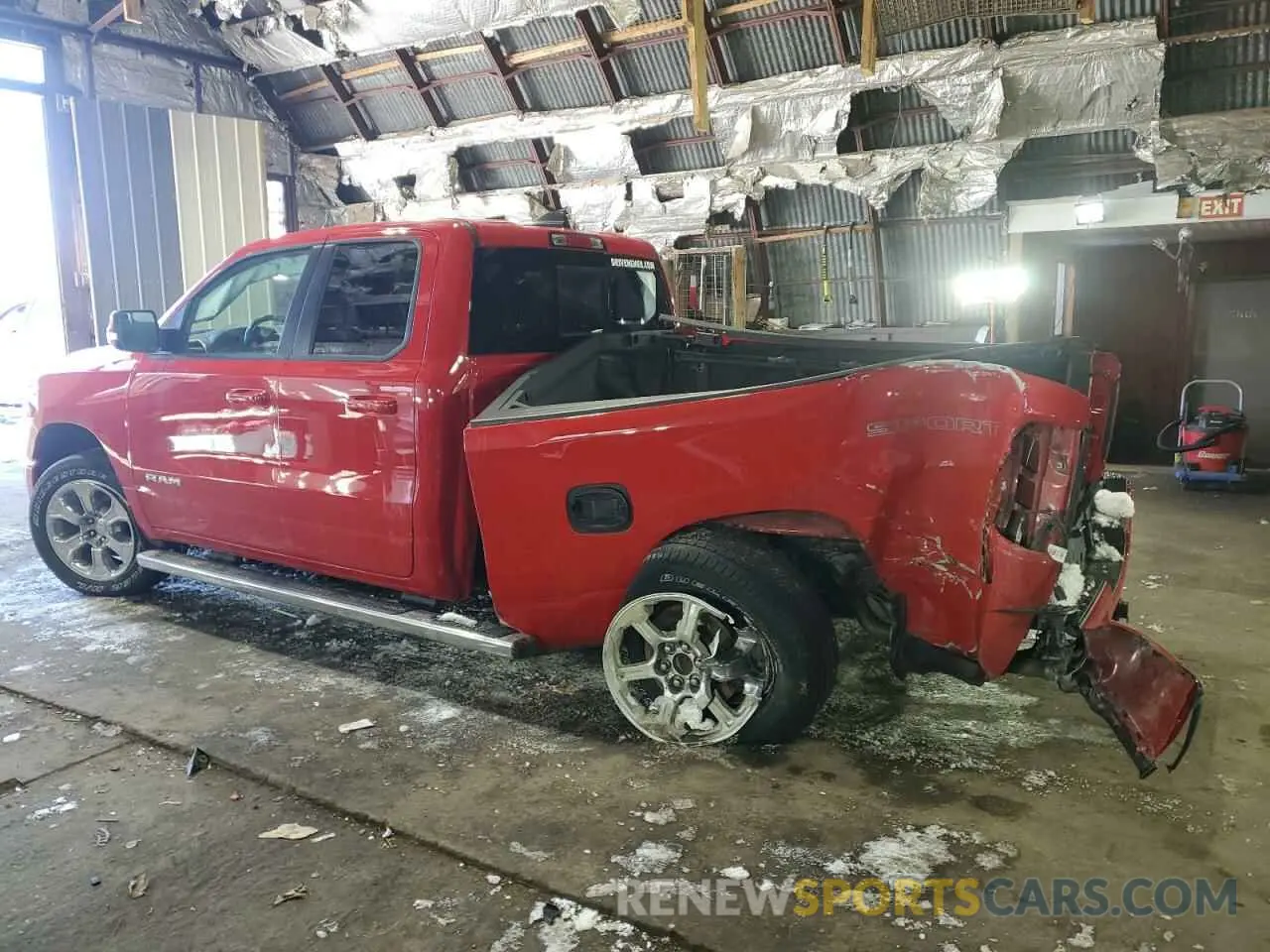 2 Фотография поврежденного автомобиля 1C6SRFBT1MN798825 RAM 1500 2021