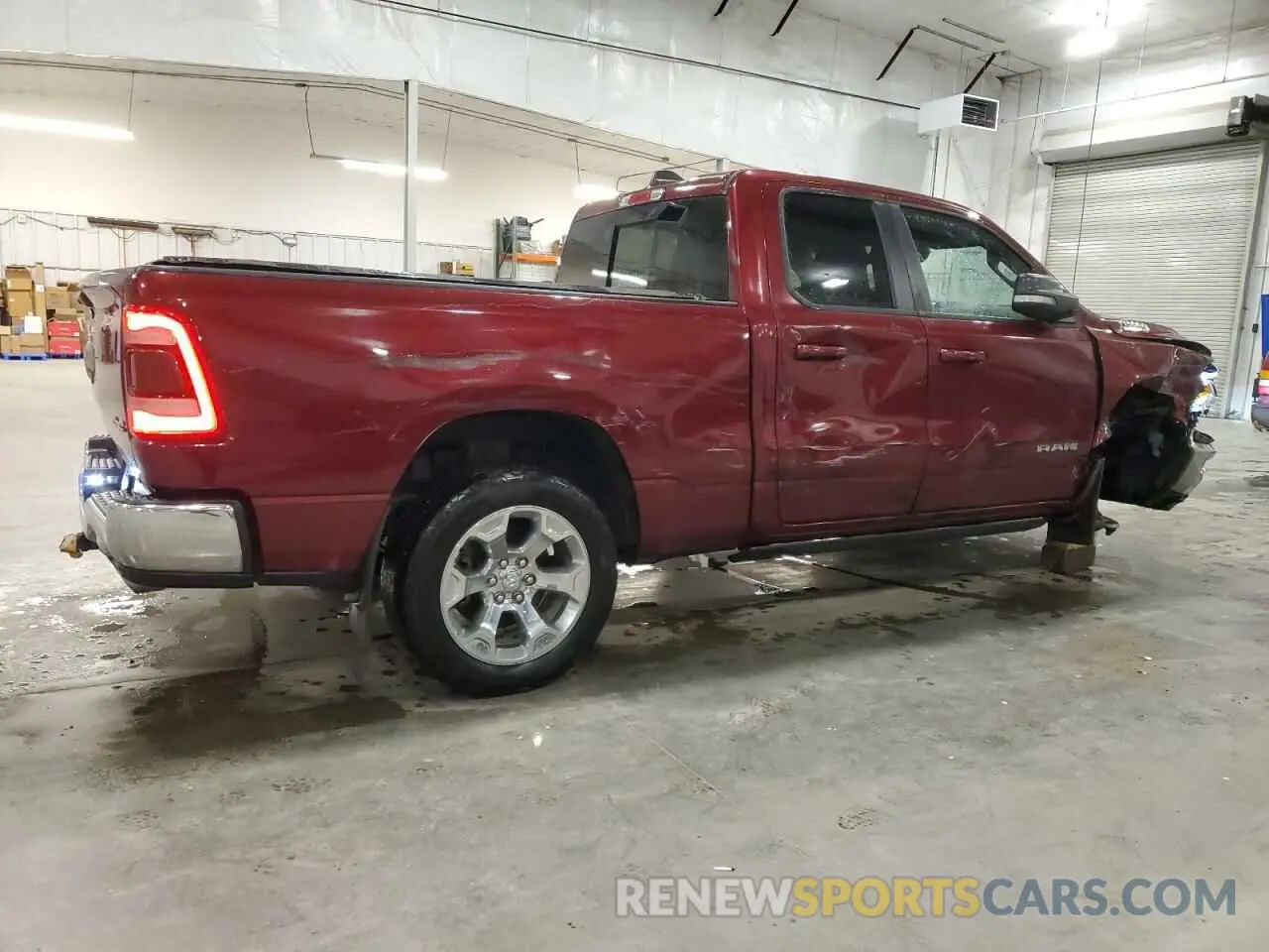 3 Photograph of a damaged car 1C6SRFBT2MN617506 RAM 1500 2021