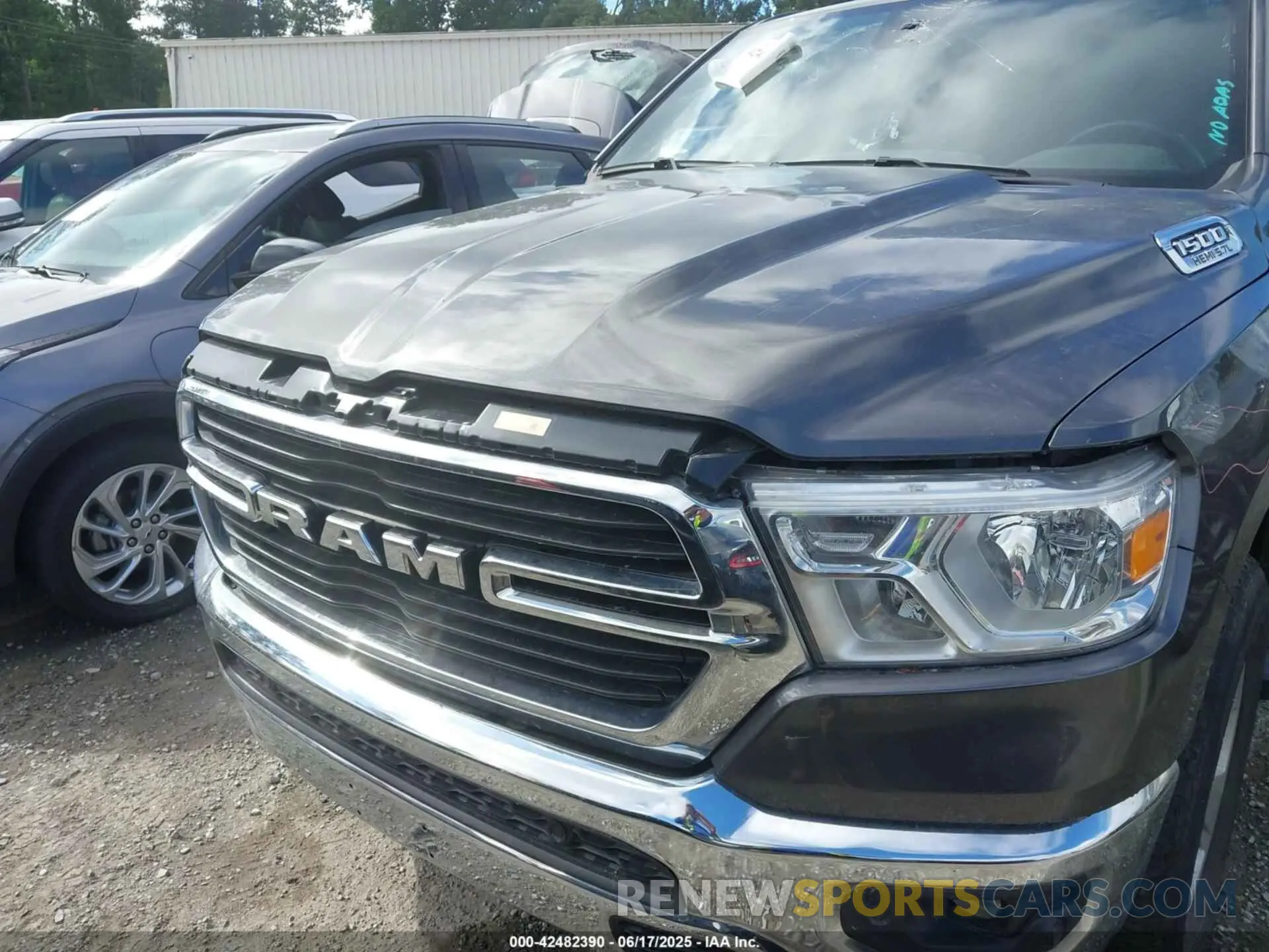 6 Photograph of a damaged car 1C6SRFBT3MN760917 RAM 1500 2021