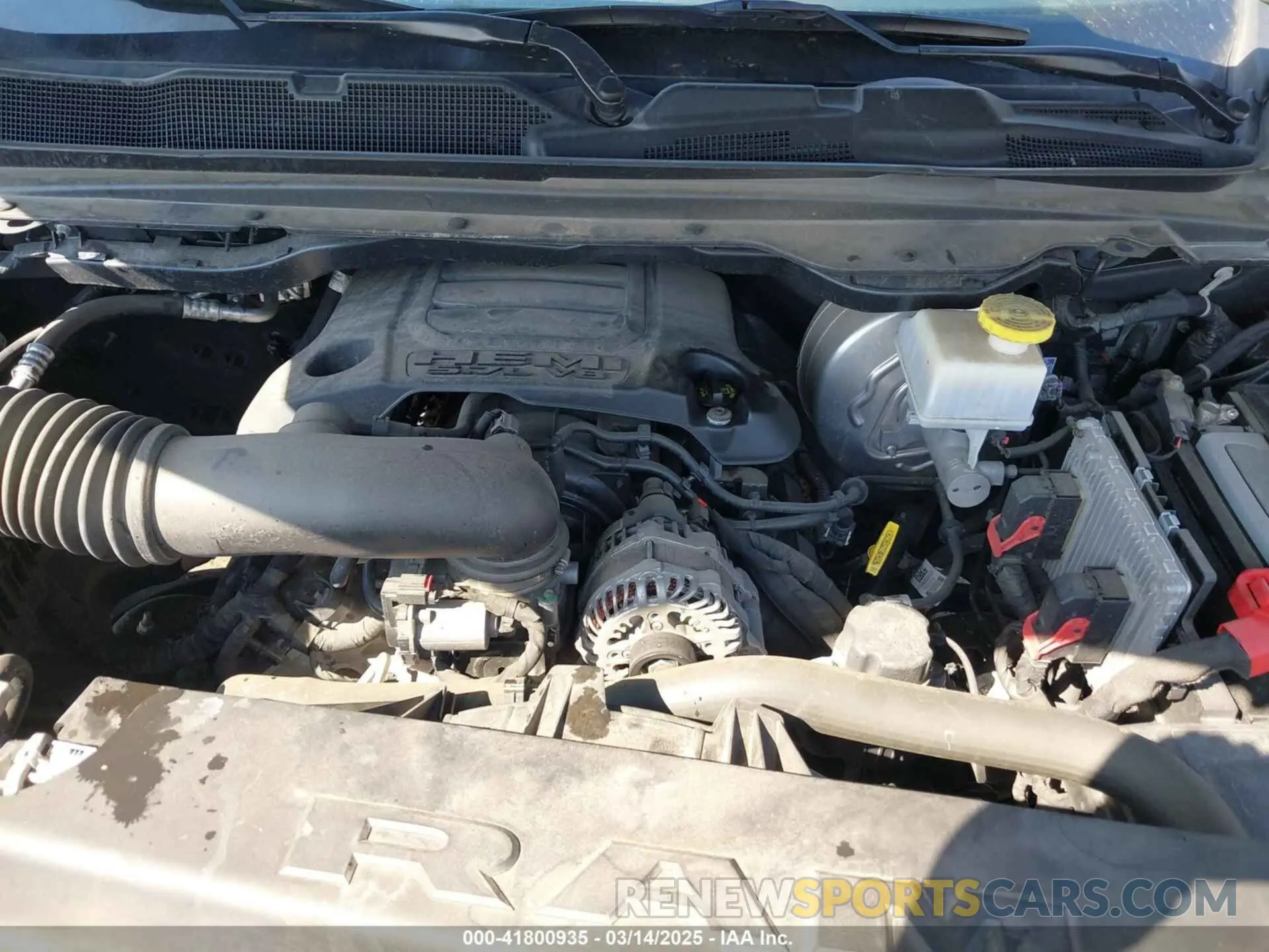 10 Фотография поврежденного автомобиля 1C6SRFBT4MN814080 RAM 1500 2021