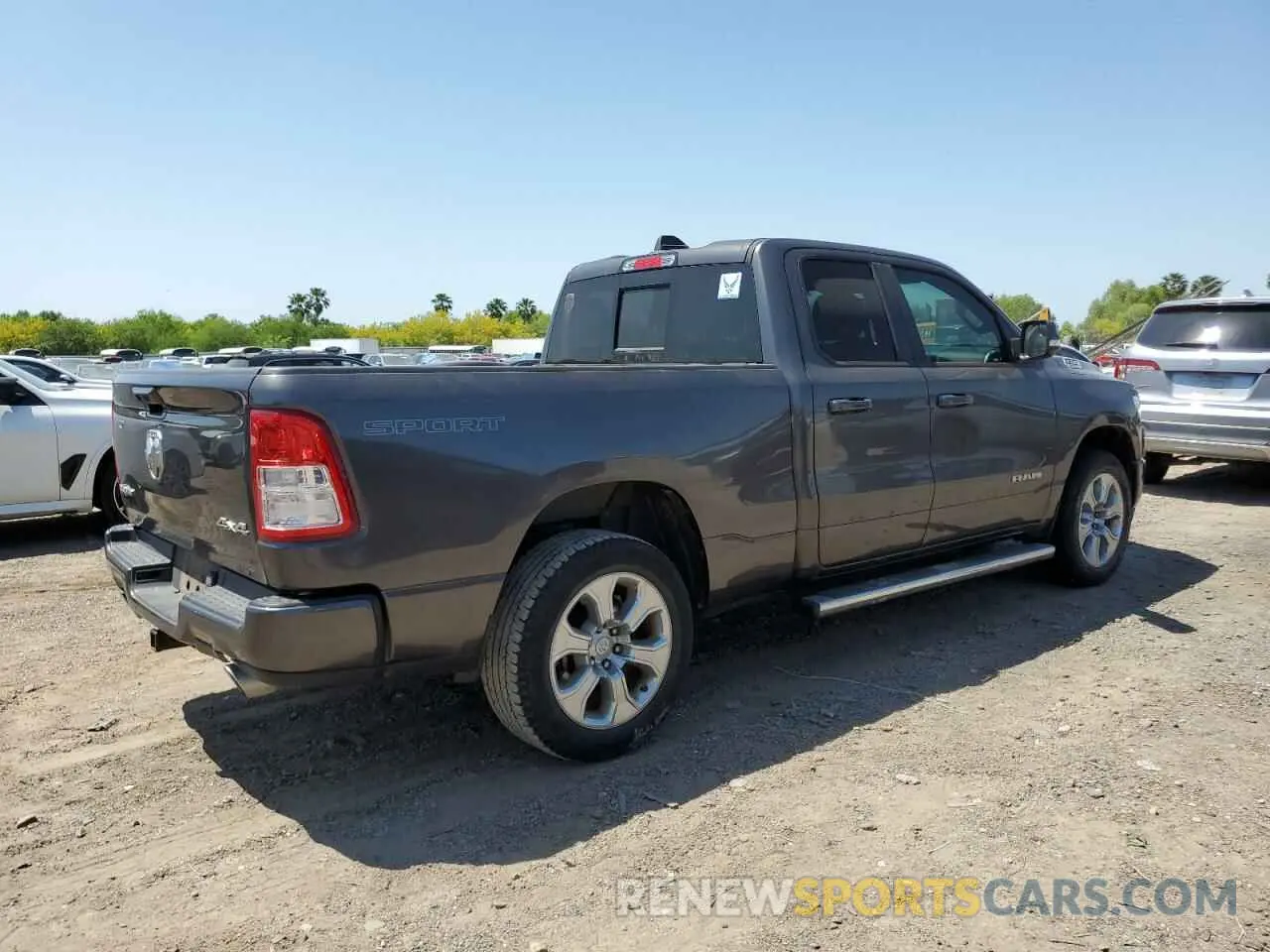 3 Фотография поврежденного автомобиля 1C6SRFBT5MN520090 RAM 1500 2021