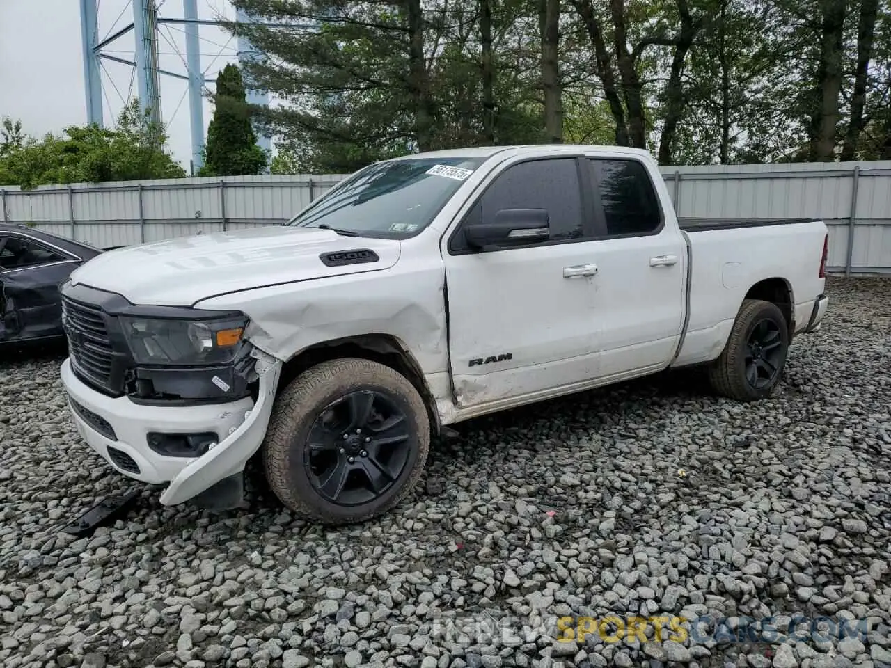 1 Фотография поврежденного автомобиля 1C6SRFBT6MN573722 RAM 1500 2021