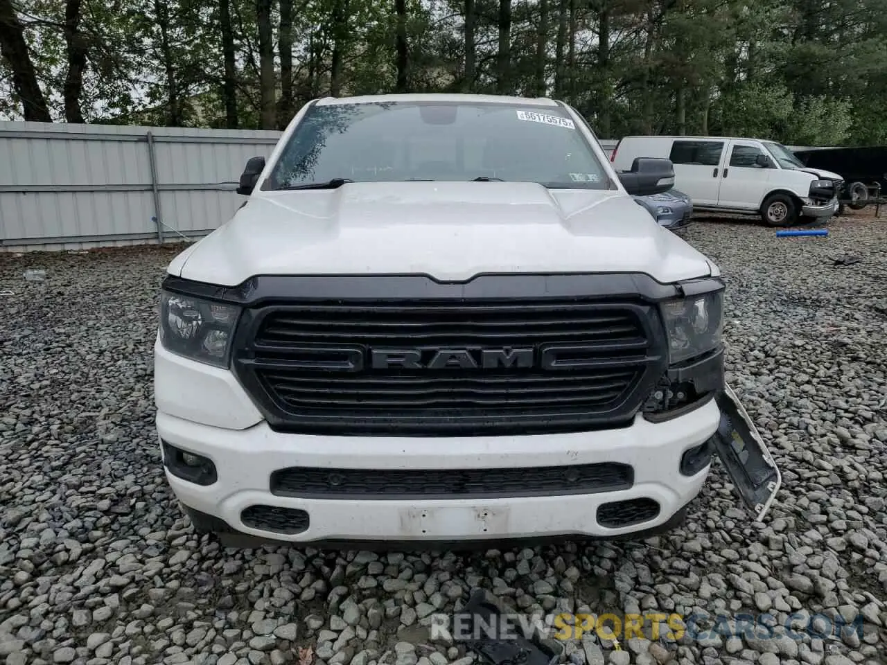 5 Фотография поврежденного автомобиля 1C6SRFBT6MN573722 RAM 1500 2021