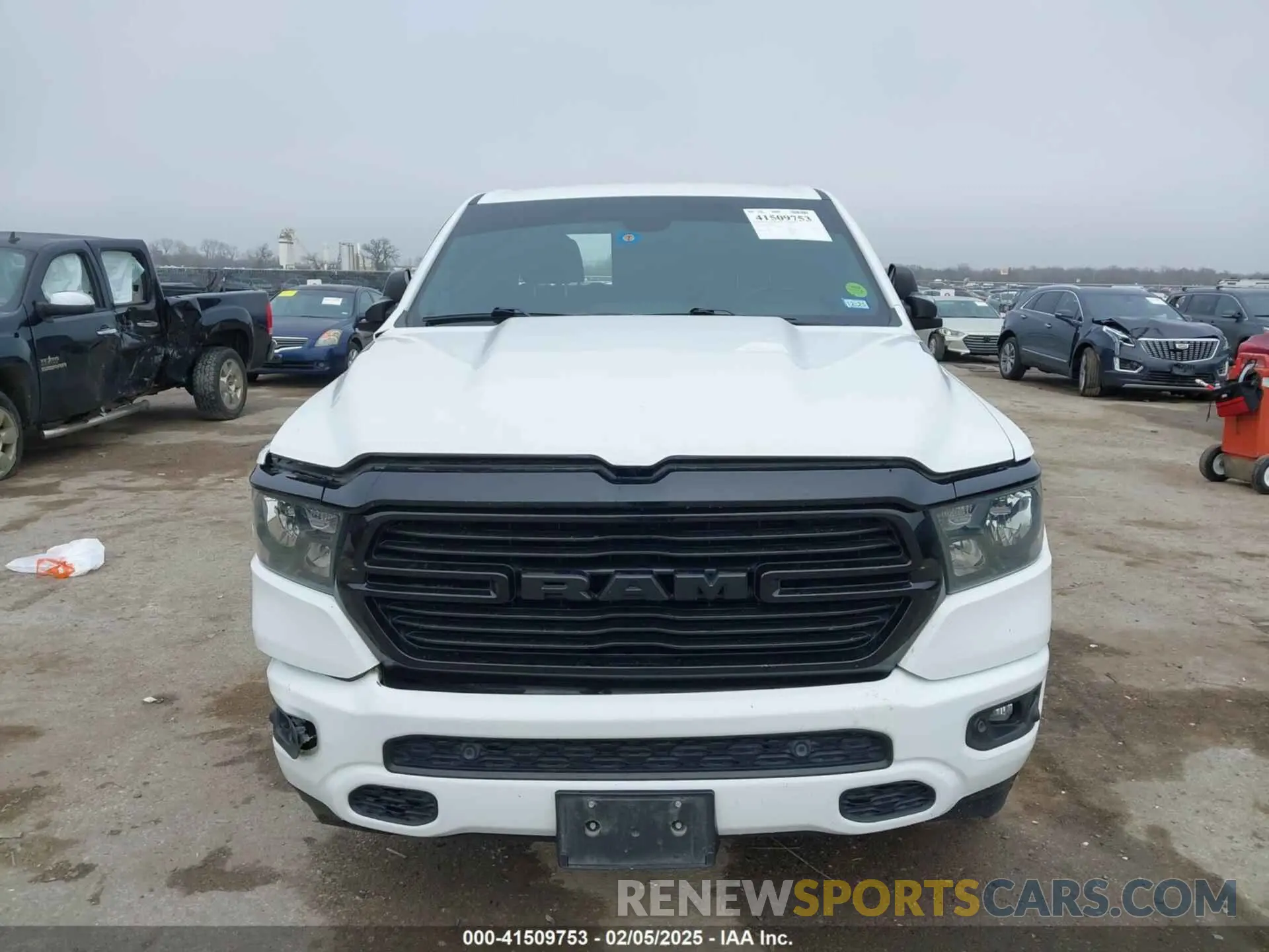 12 Фотография поврежденного автомобиля 1C6SRFBT7MN834324 RAM 1500 2021