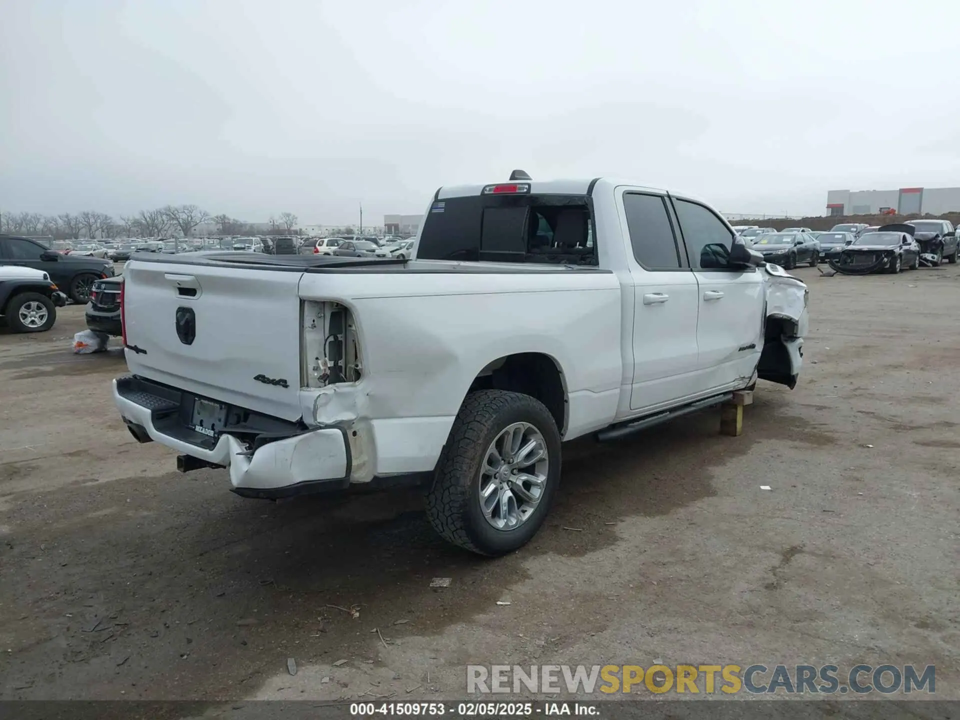 6 Фотография поврежденного автомобиля 1C6SRFBT7MN834324 RAM 1500 2021
