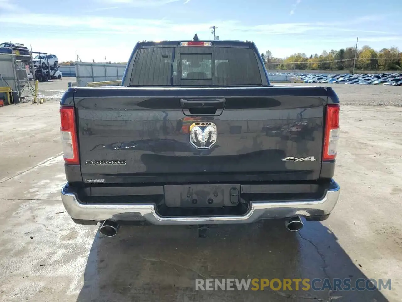 6 Photograph of a damaged car 1C6SRFFM3MN822447 RAM 1500 2021