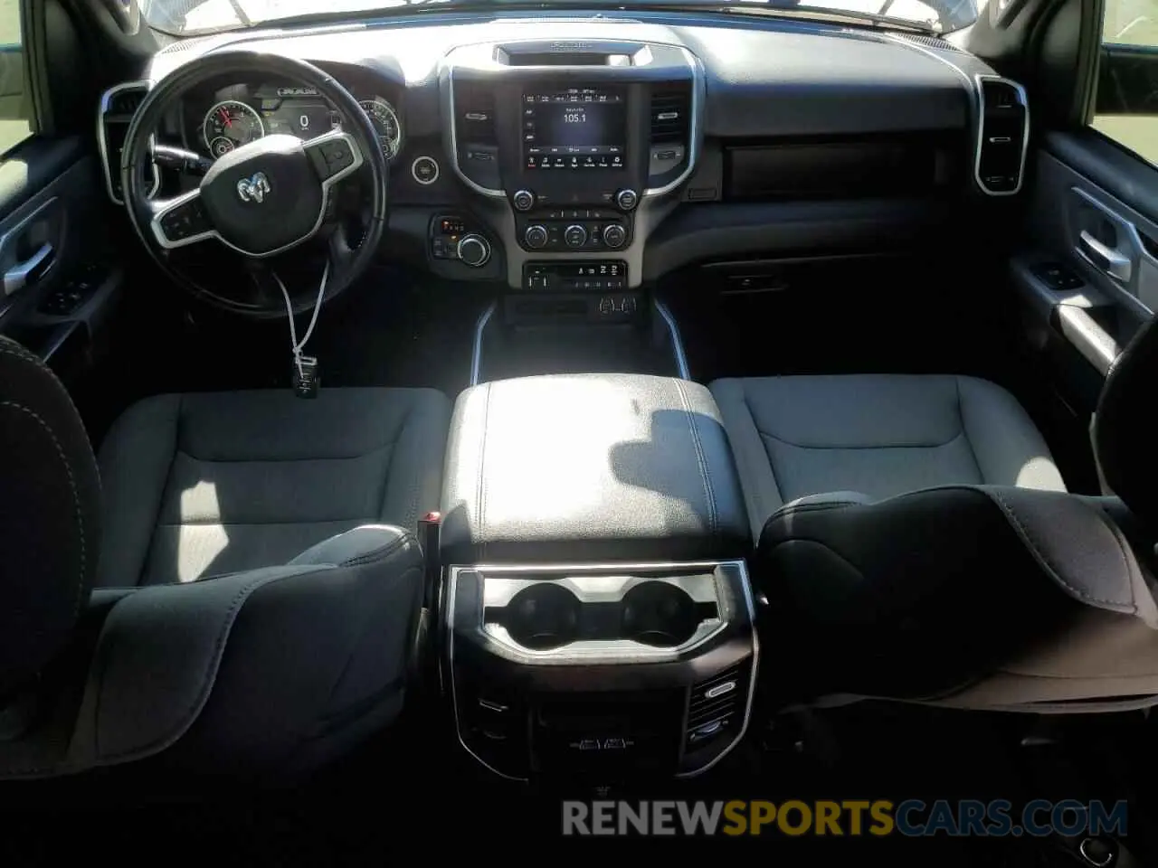 8 Photograph of a damaged car 1C6SRFFM3MN822447 RAM 1500 2021