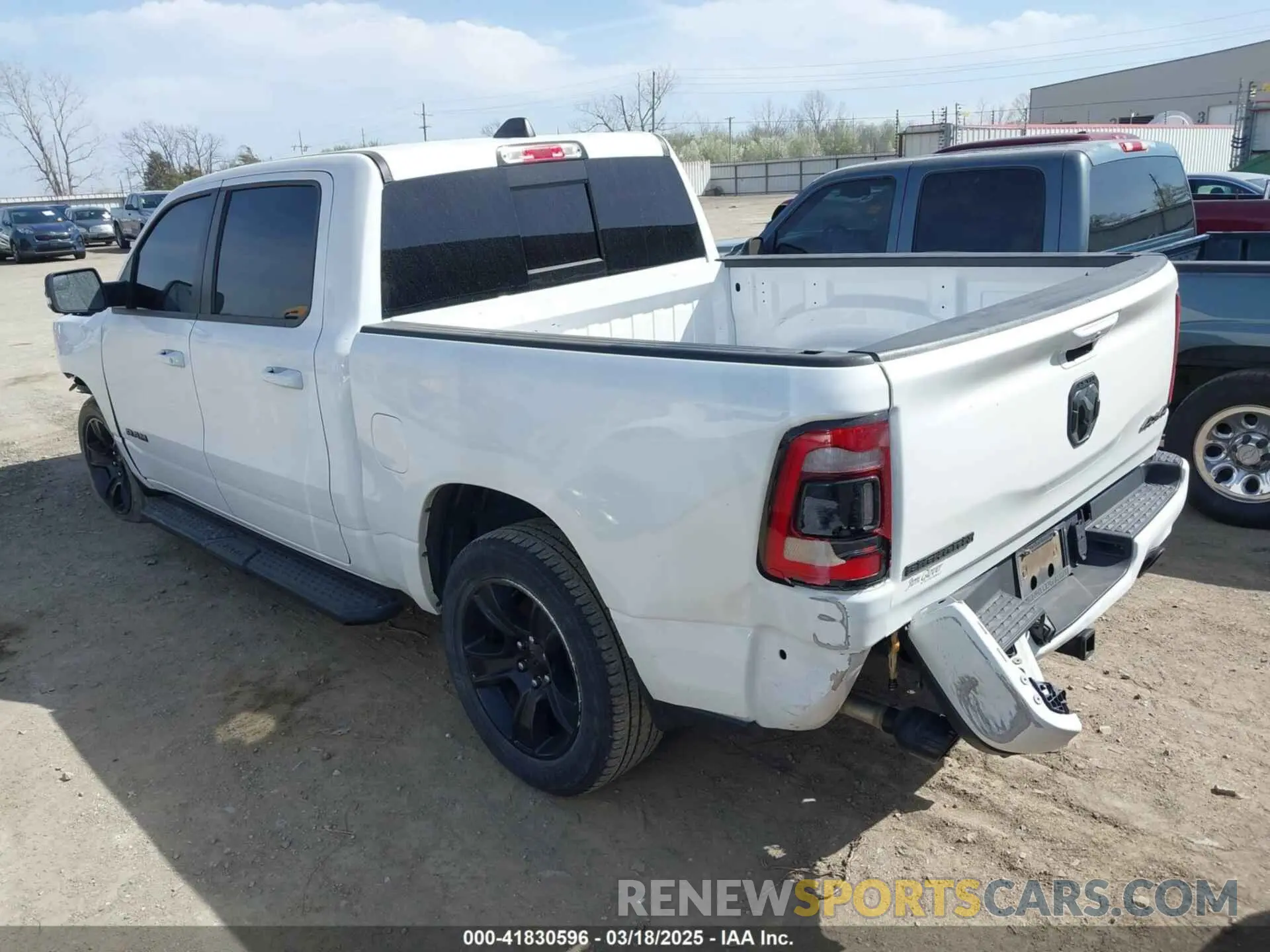 3 Фотография поврежденного автомобиля 1C6SRFFT0MN521027 RAM 1500 2021
