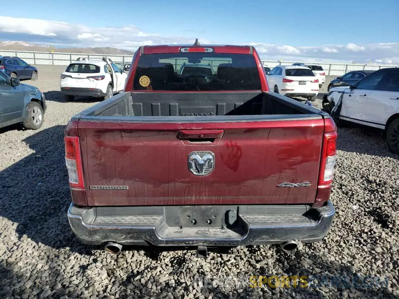 6 Фотография поврежденного автомобиля 1C6SRFFT1MN729921 RAM 1500 2021