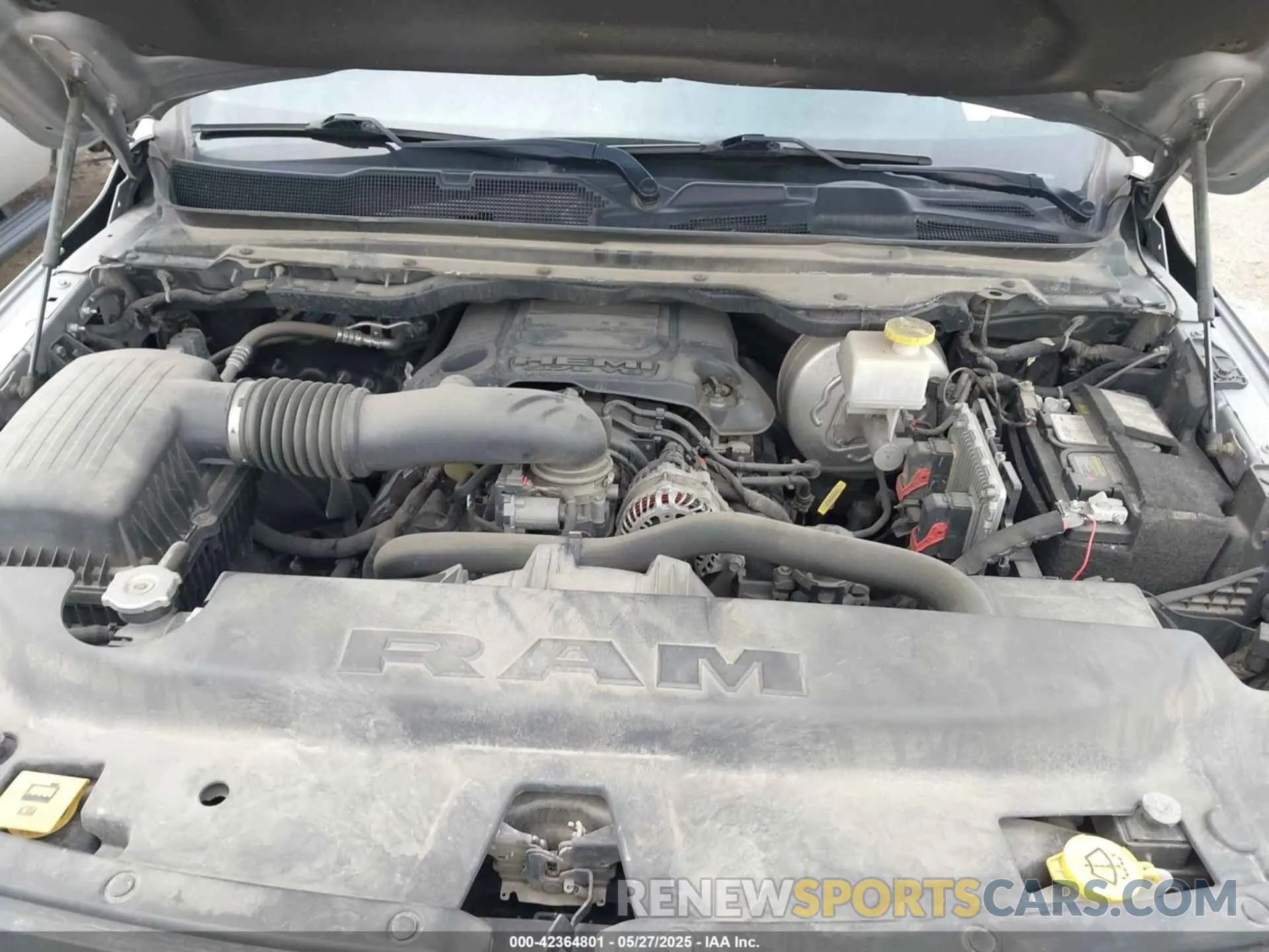 10 Photograph of a damaged car 1C6SRFFT2MN597123 RAM 1500 2021