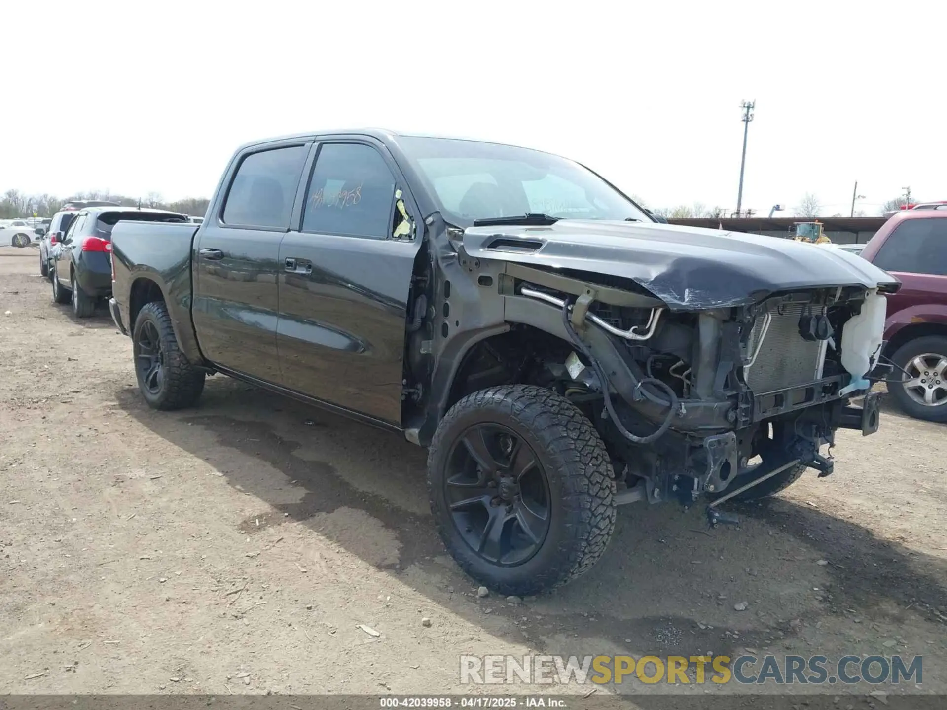 1 Фотография поврежденного автомобиля 1C6SRFFT2MN601851 RAM 1500 2021