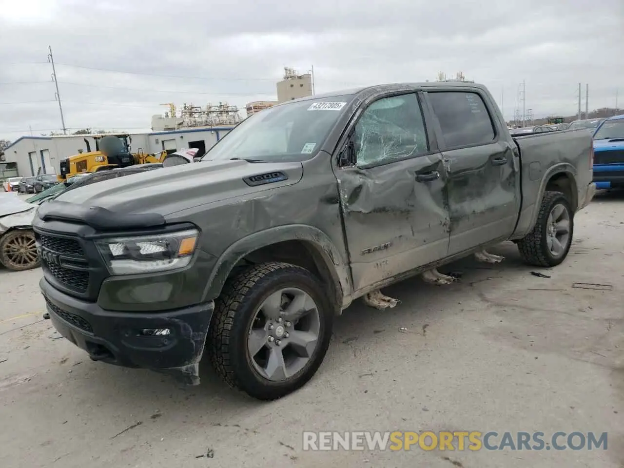 1 Фотография поврежденного автомобиля 1C6SRFFT2MN628290 RAM 1500 2021
