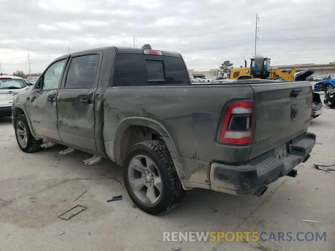 2 Фотография поврежденного автомобиля 1C6SRFFT2MN628290 RAM 1500 2021