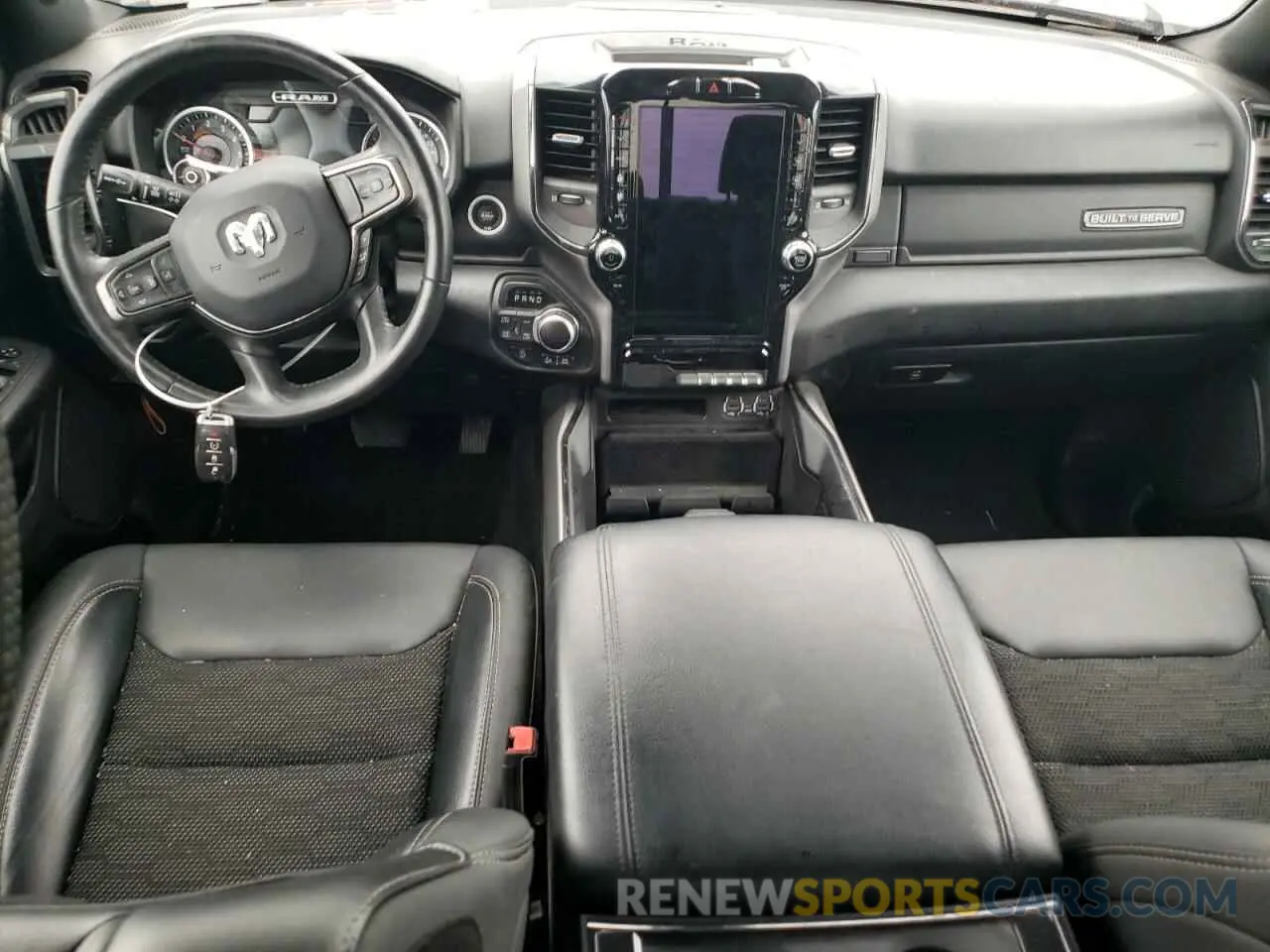 8 Фотография поврежденного автомобиля 1C6SRFFT2MN628290 RAM 1500 2021
