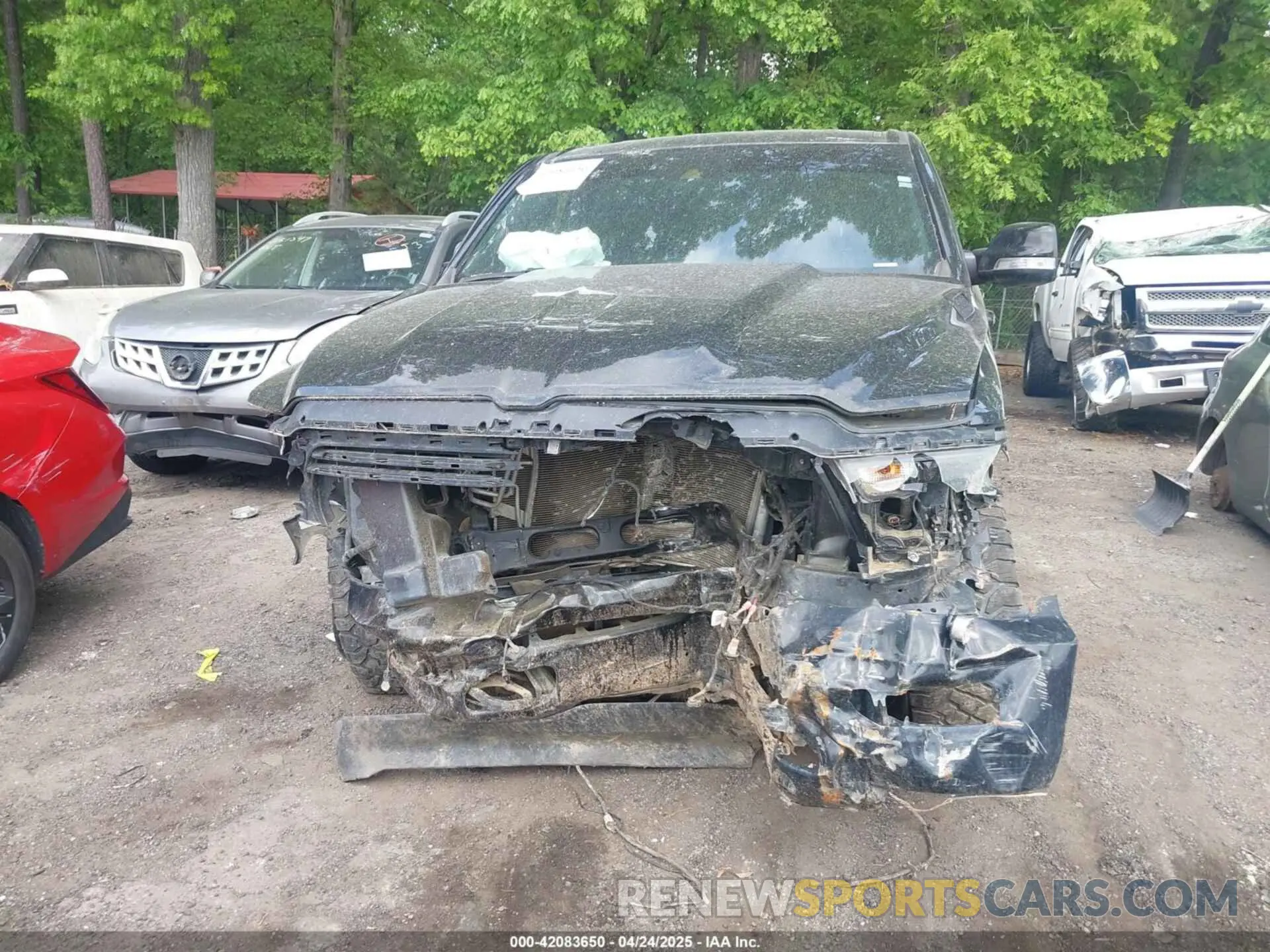 11 Фотография поврежденного автомобиля 1C6SRFFT2MN678090 RAM 1500 2021