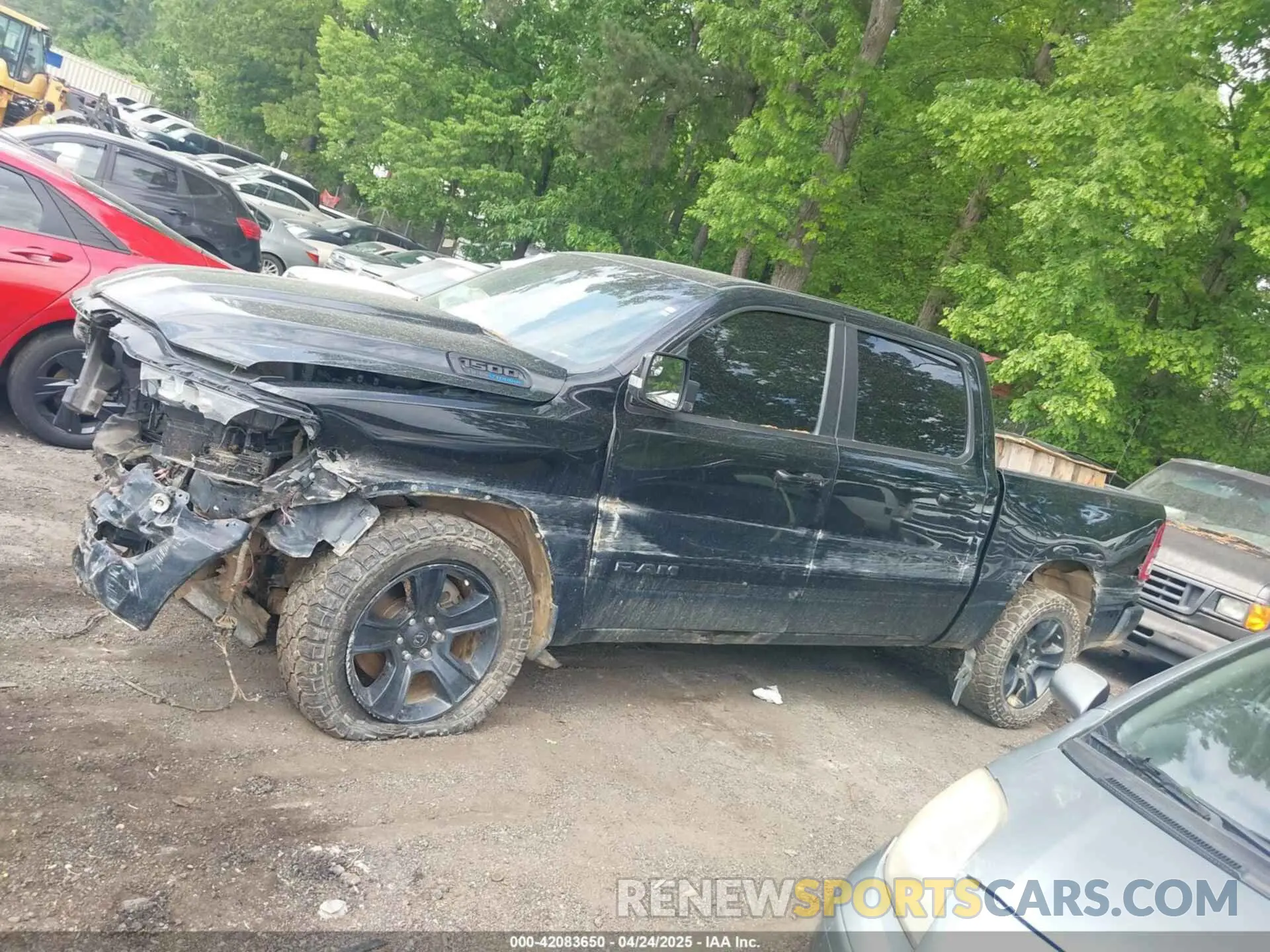 13 Фотография поврежденного автомобиля 1C6SRFFT2MN678090 RAM 1500 2021