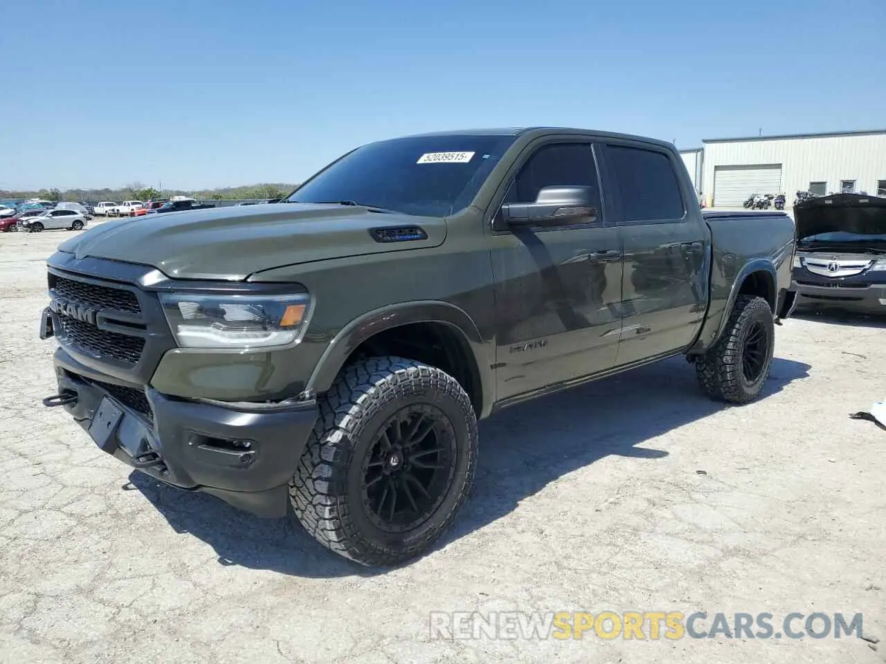 1 Фотография поврежденного автомобиля 1C6SRFFT3MN669527 RAM 1500 2021