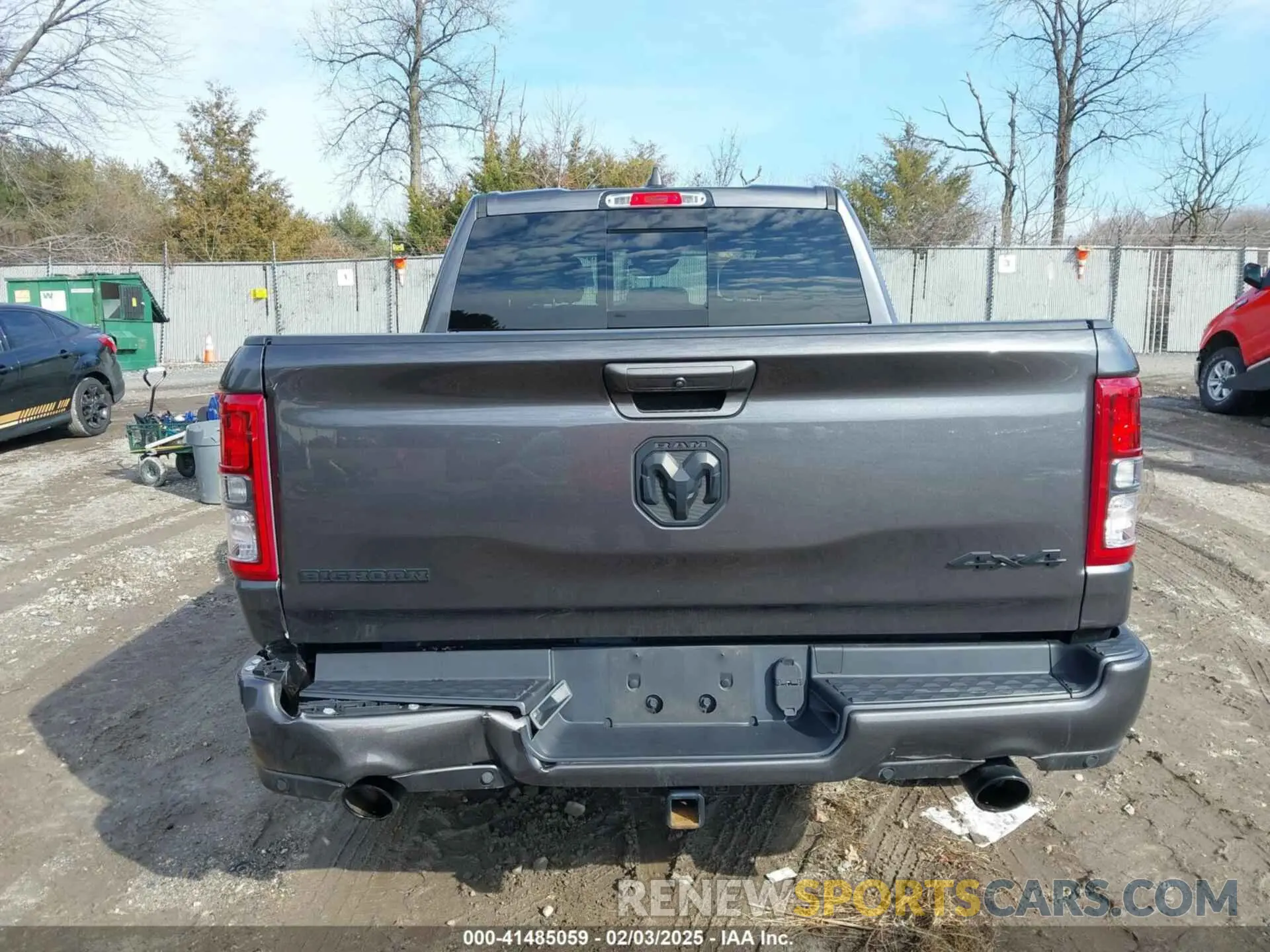 16 Photograph of a damaged car 1C6SRFFT4MN728097 RAM 1500 2021