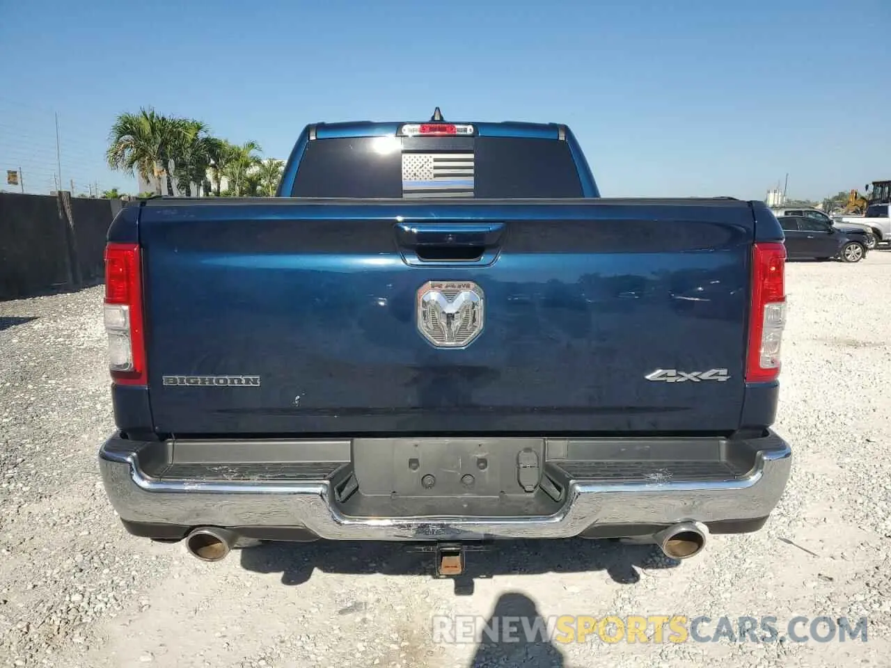 6 Photograph of a damaged car 1C6SRFFT4MN745448 RAM 1500 2021