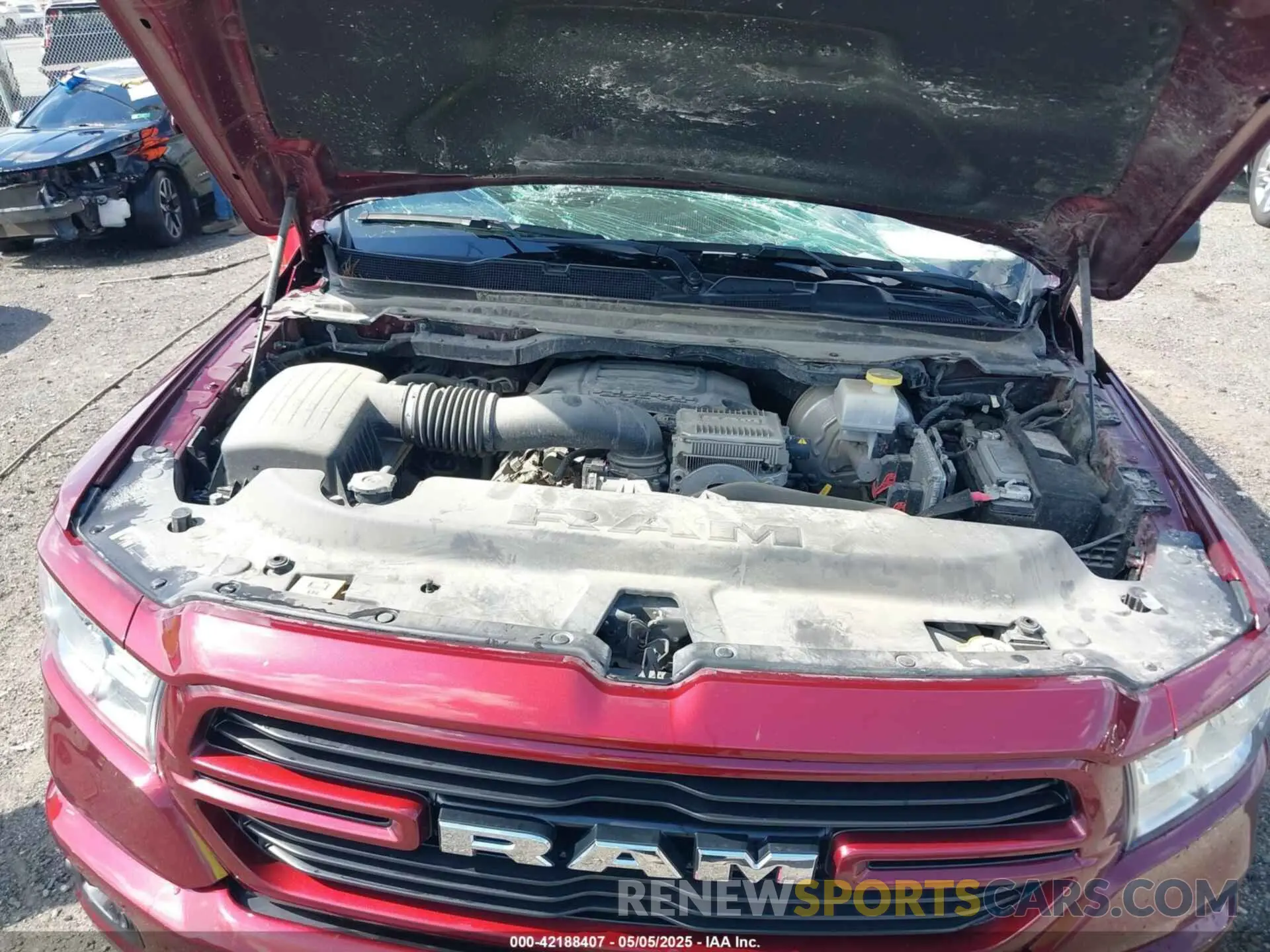 10 Фотография поврежденного автомобиля 1C6SRFFT4MN808354 RAM 1500 2021