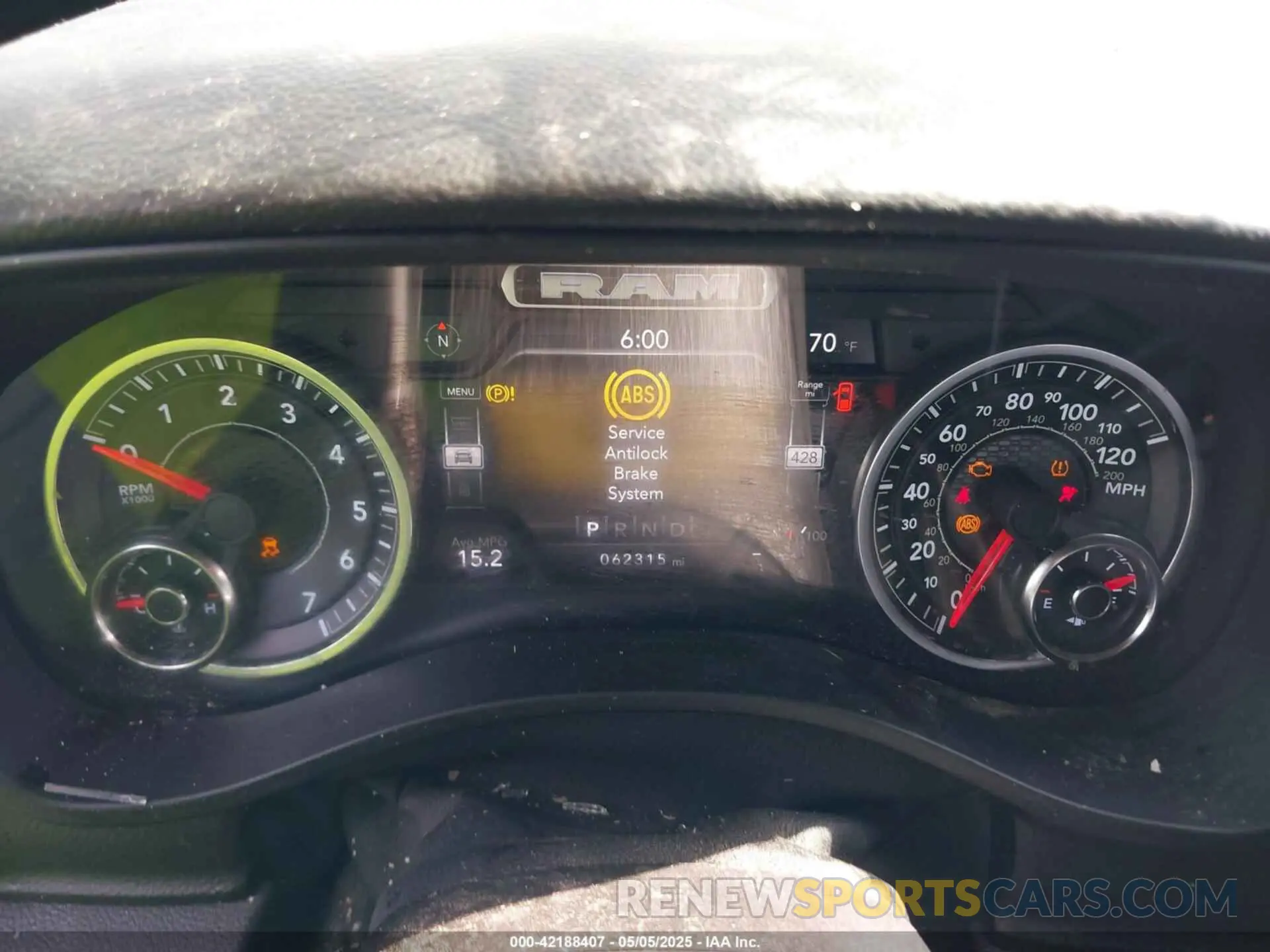 7 Фотография поврежденного автомобиля 1C6SRFFT4MN808354 RAM 1500 2021