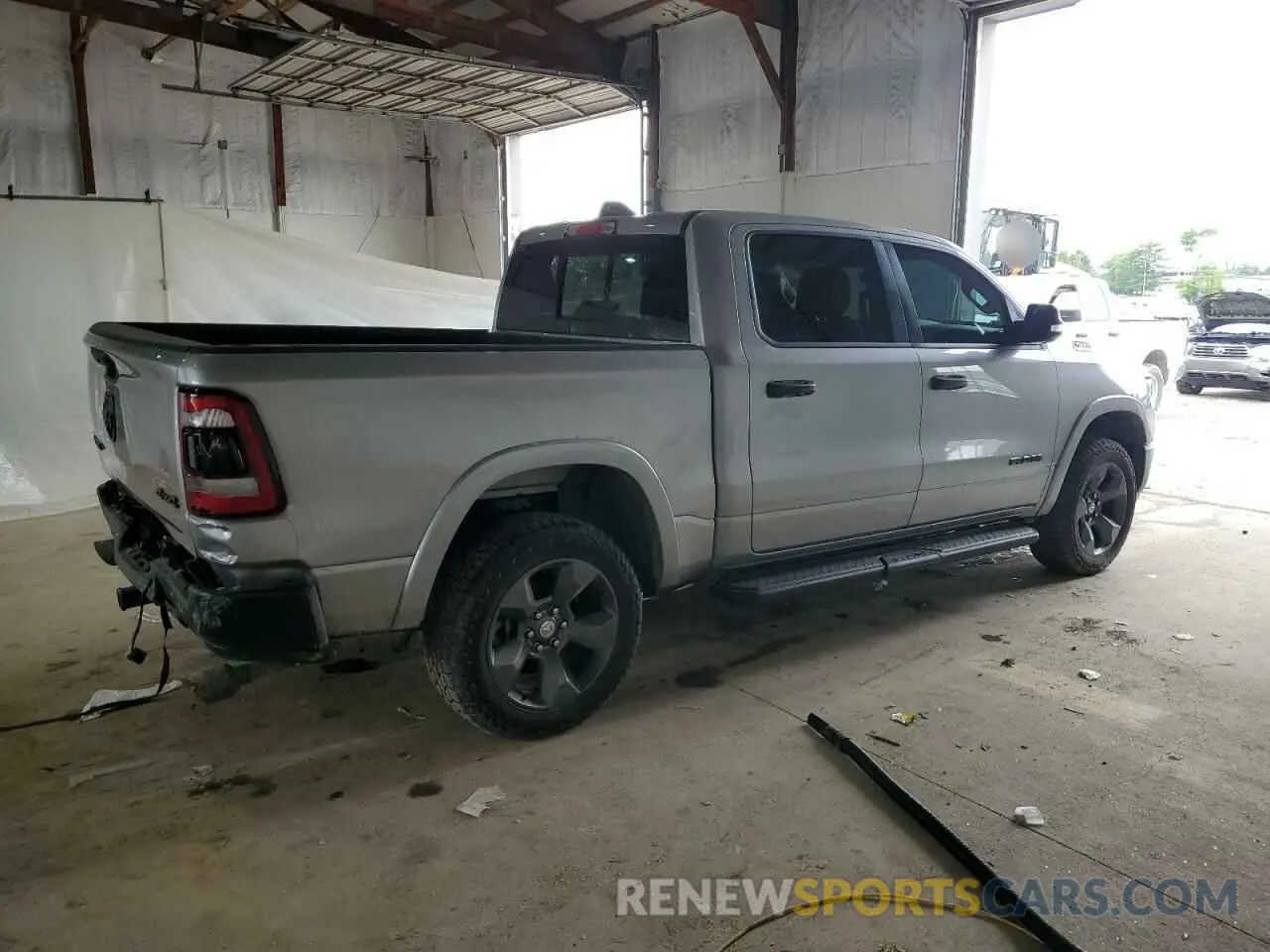 3 Фотография поврежденного автомобиля 1C6SRFFT5MN597004 RAM 1500 2021