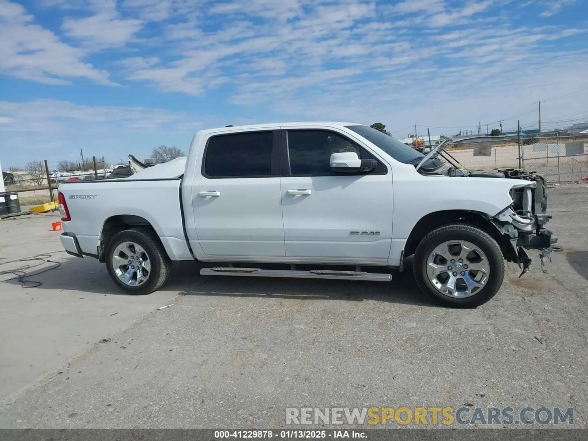 13 Photograph of a damaged car 1C6SRFFT5MN650476 RAM 1500 2021