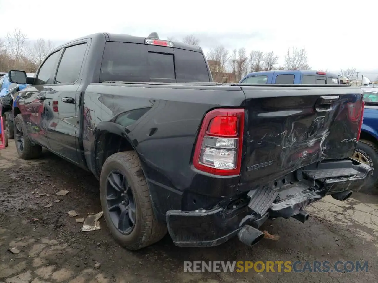 2 Фотография поврежденного автомобиля 1C6SRFFT5MN680464 RAM 1500 2021