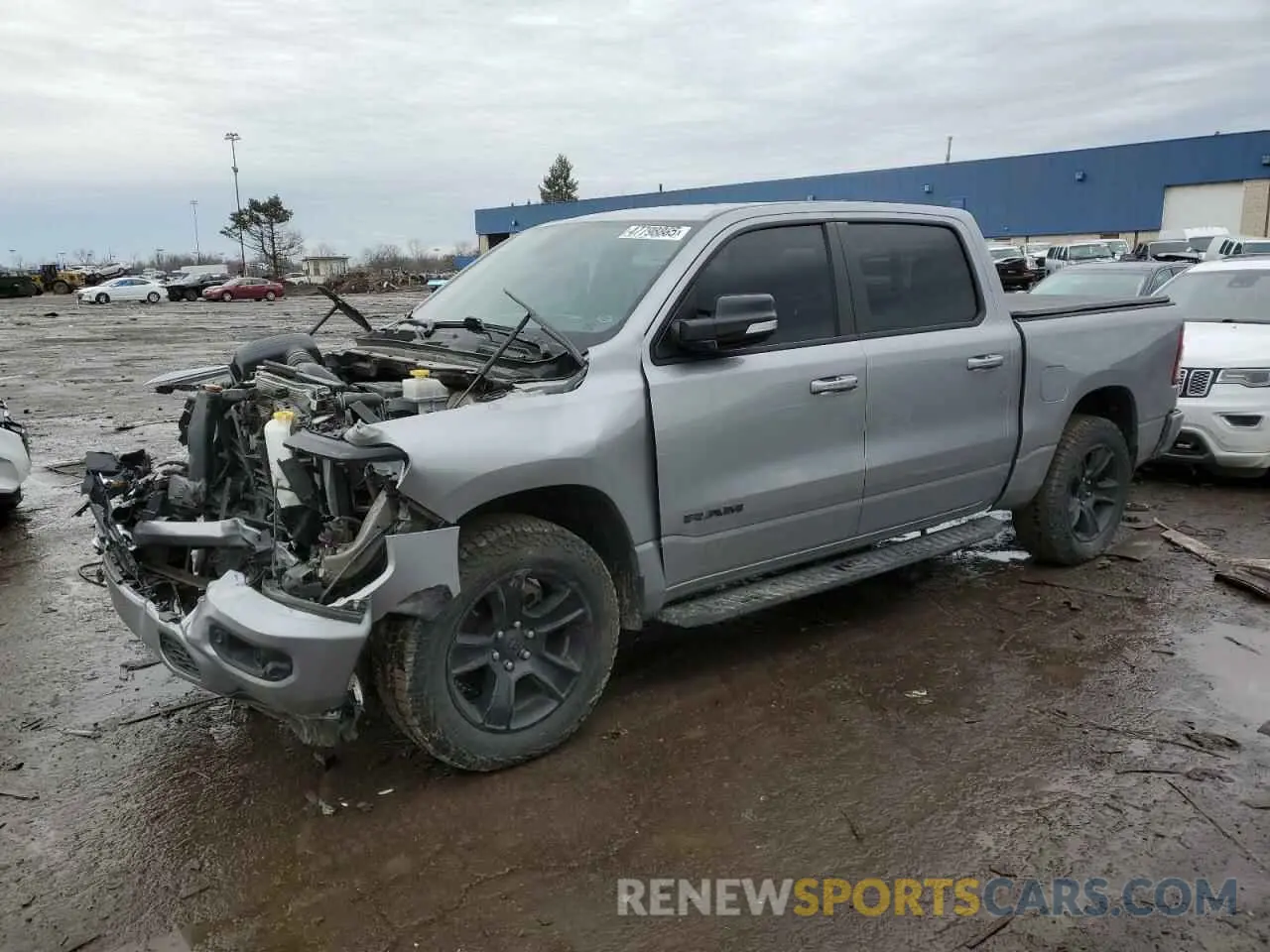 1 Фотография поврежденного автомобиля 1C6SRFFT6MN506404 RAM 1500 2021