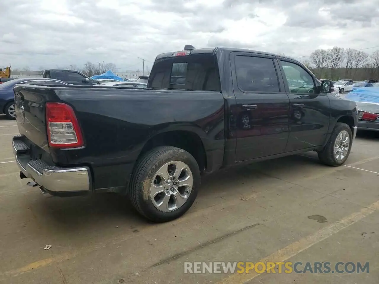 3 Photograph of a damaged car 1C6SRFFT6MN600458 RAM 1500 2021