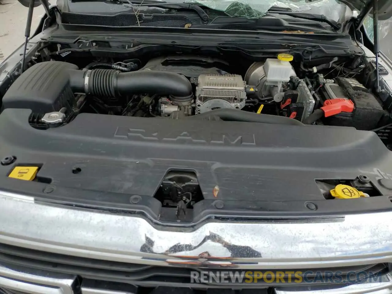 11 Photograph of a damaged car 1C6SRFFT6MN770187 RAM 1500 2021