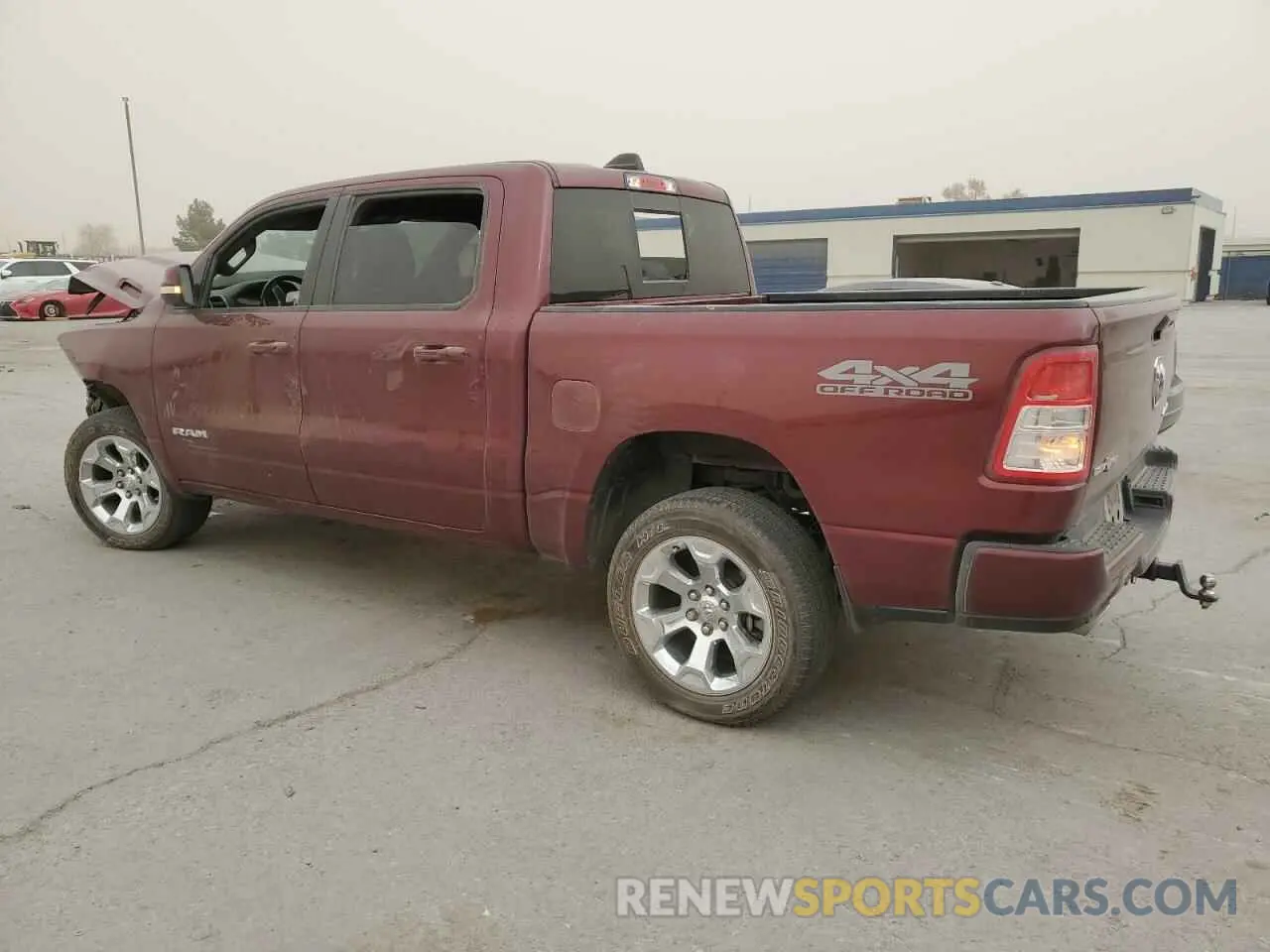 2 Фотография поврежденного автомобиля 1C6SRFFT7MN505066 RAM 1500 2021