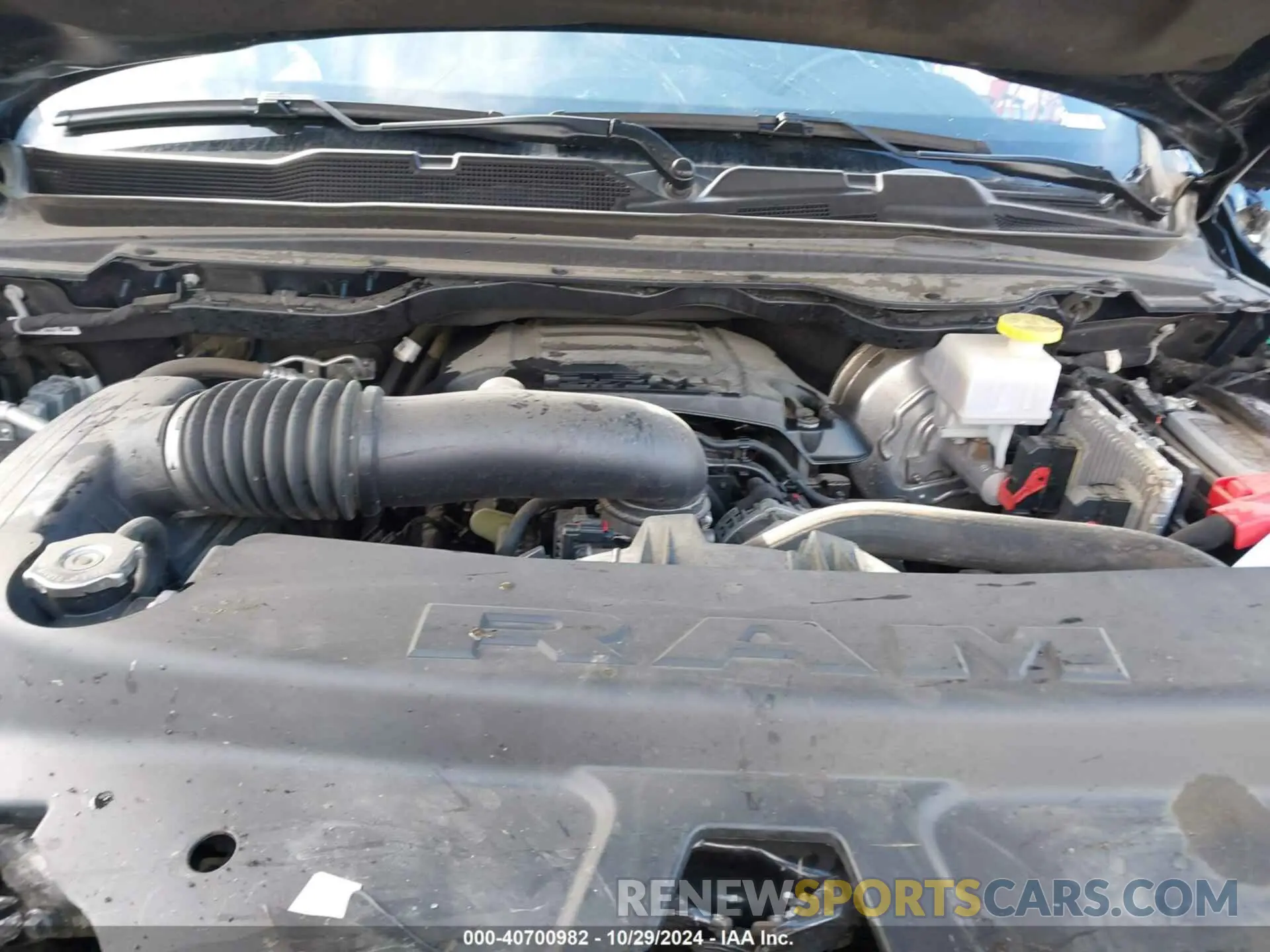 10 Photograph of a damaged car 1C6SRFFT7MN717949 RAM 1500 2021