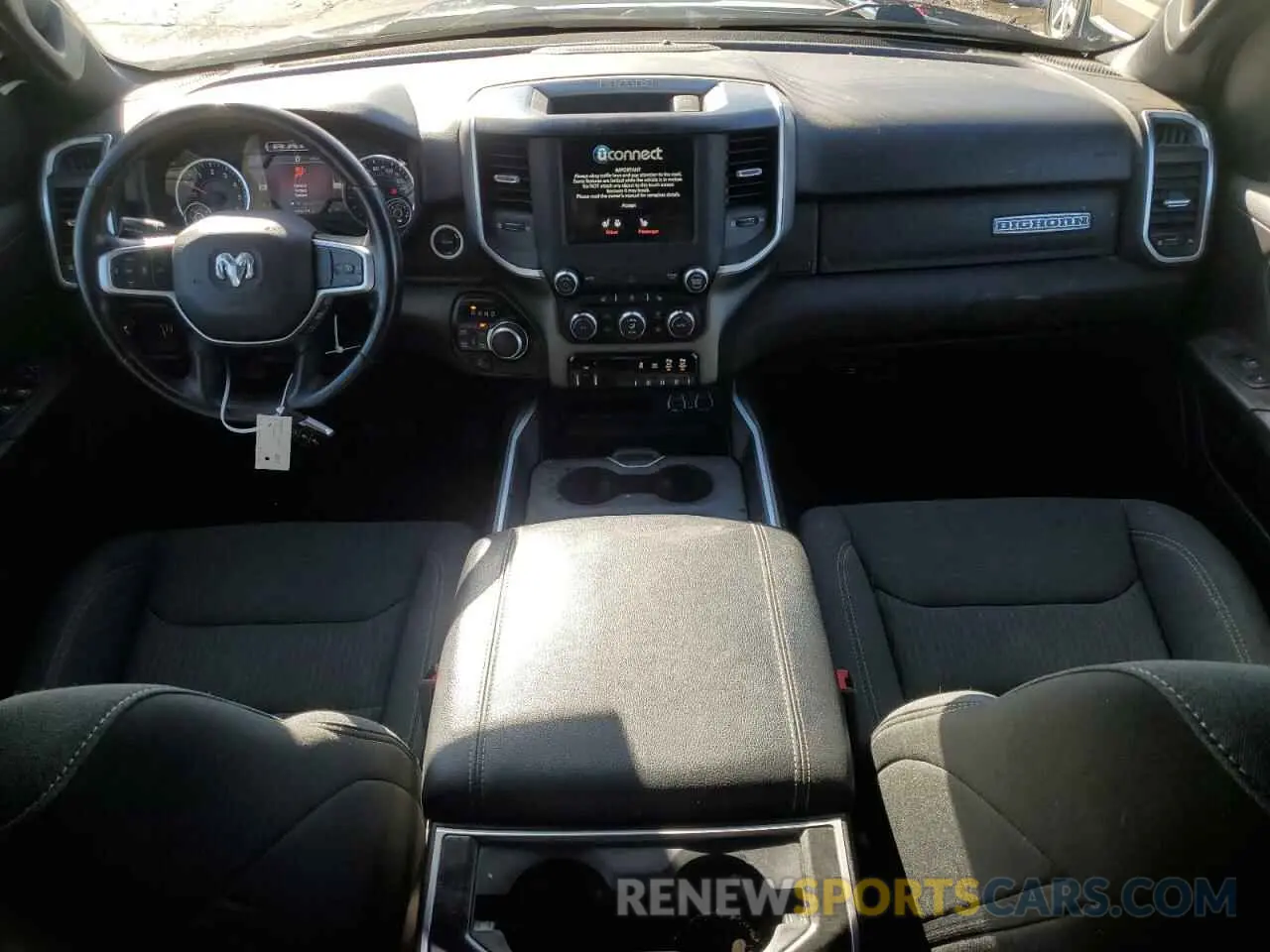 8 Фотография поврежденного автомобиля 1C6SRFFT8MN674044 RAM 1500 2021