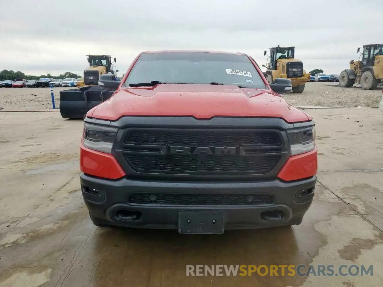 5 Photograph of a damaged car 1C6SRFFT8MN704711 RAM 1500 2021