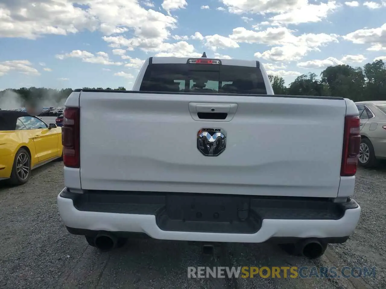 6 Photograph of a damaged car 1C6SRFFT8MN761491 RAM 1500 2021