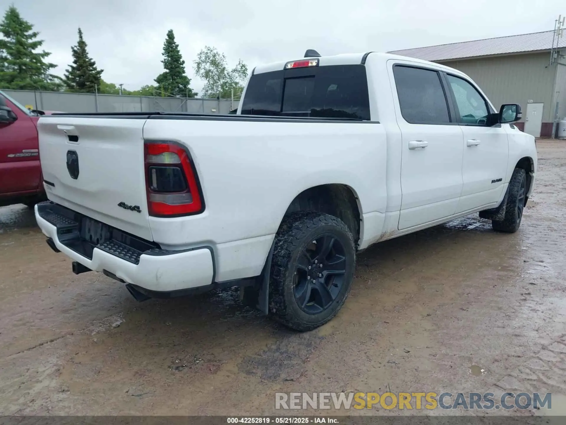 4 Фотография поврежденного автомобиля 1C6SRFFT9MN534553 RAM 1500 2021