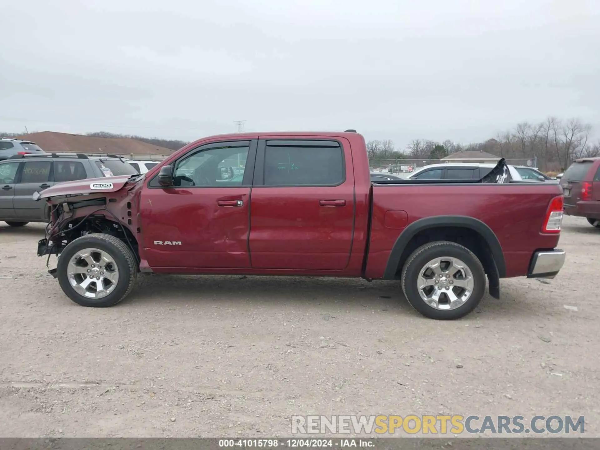 14 Photograph of a damaged car 1C6SRFFT9MN798520 RAM 1500 2021