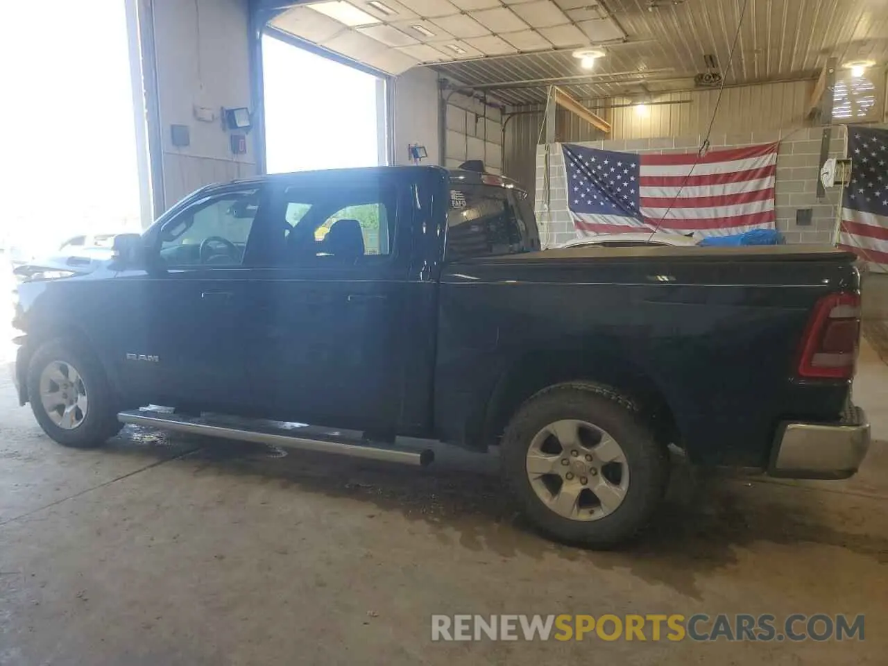 2 Photograph of a damaged car 1C6SRFFTXMN515767 RAM 1500 2021