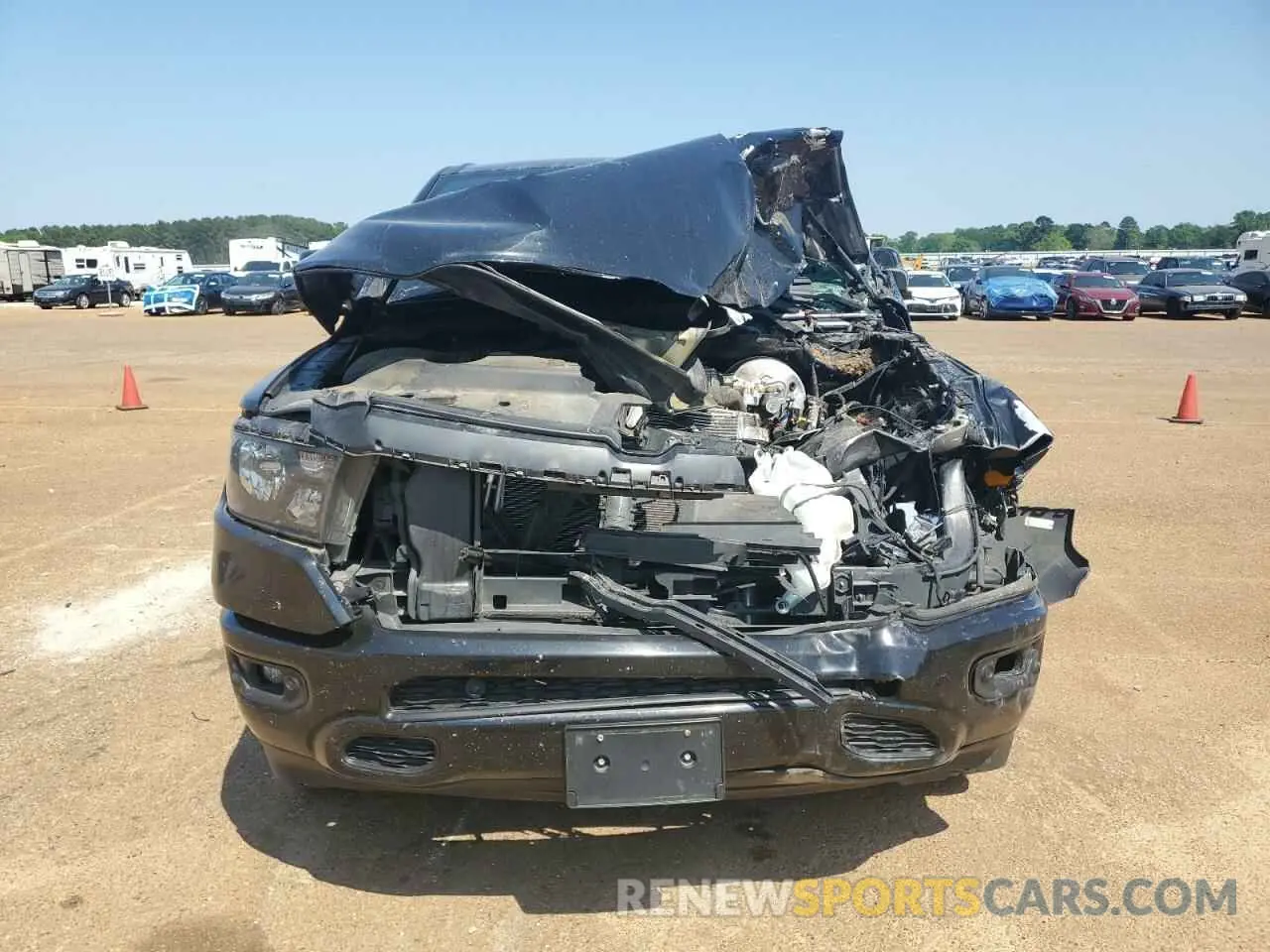 5 Photograph of a damaged car 1C6SRFFTXMN570655 RAM 1500 2021