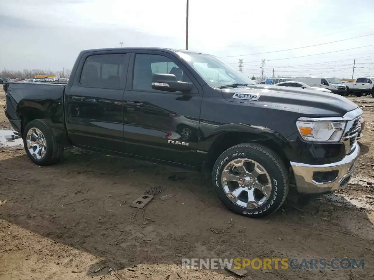 4 Photograph of a damaged car 1C6SRFFTXMN642017 RAM 1500 2021
