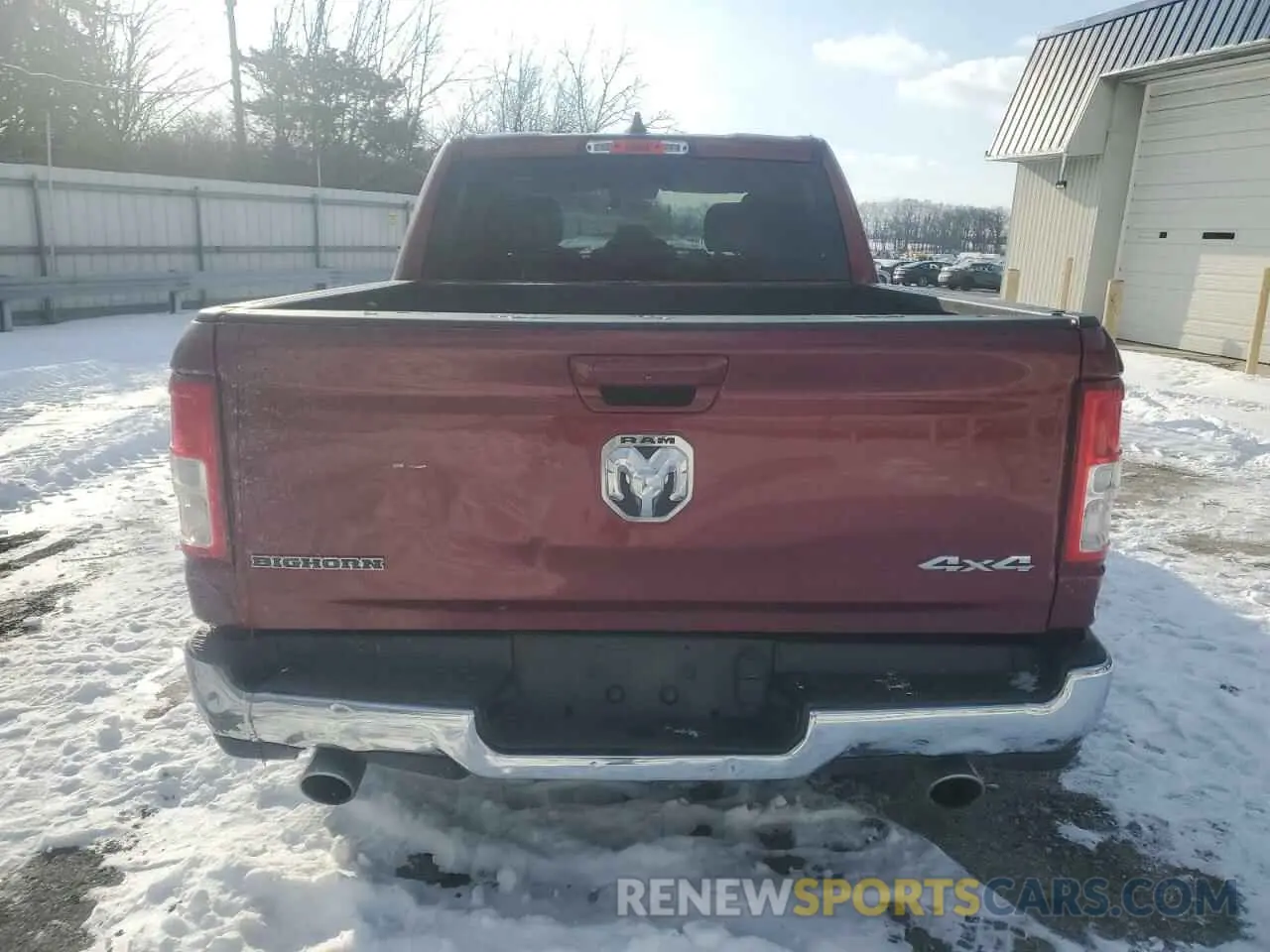 6 Photograph of a damaged car 1C6SRFFTXMN797148 RAM 1500 2021