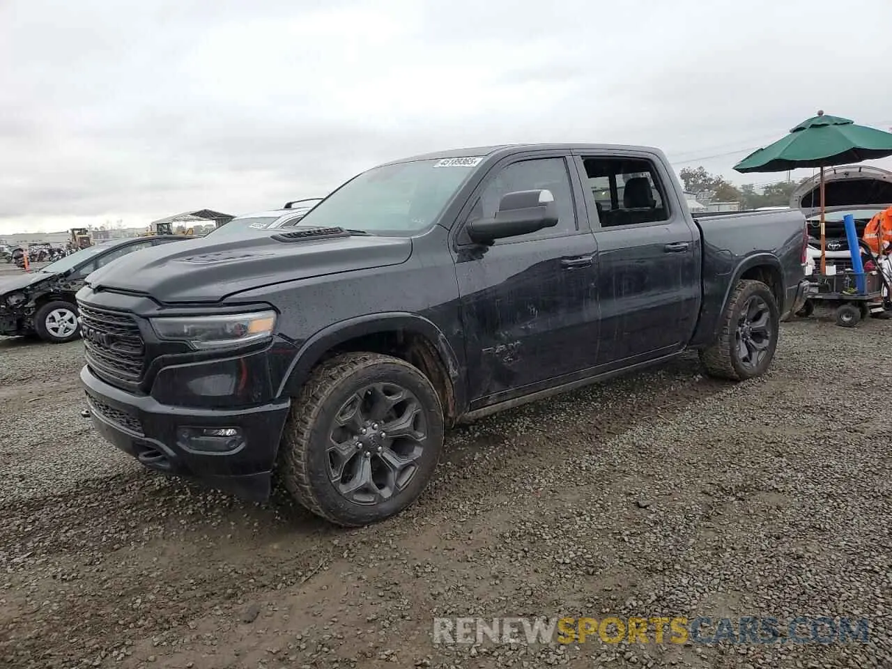 1 Фотография поврежденного автомобиля 1C6SRFHM1MN748538 RAM 1500 2021