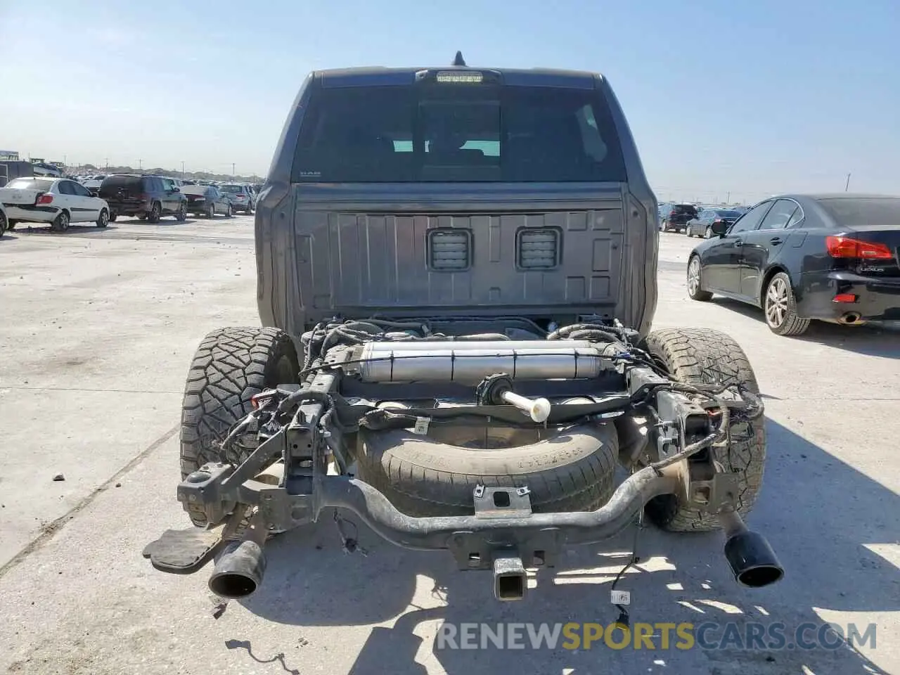 6 Photograph of a damaged car 1C6SRFHT0MN553926 RAM 1500 2021