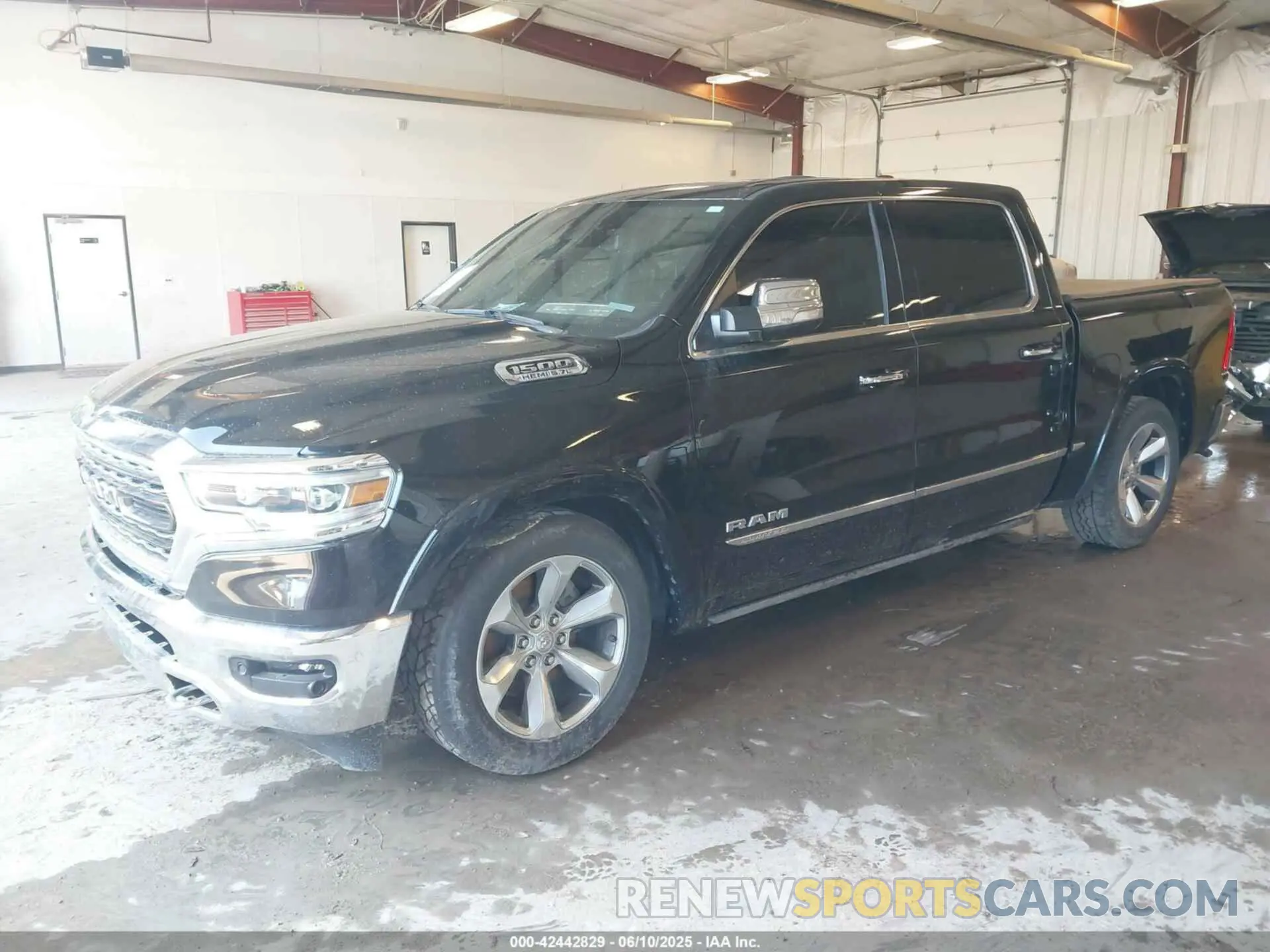 2 Photograph of a damaged car 1C6SRFHT7MN830717 RAM 1500 2021